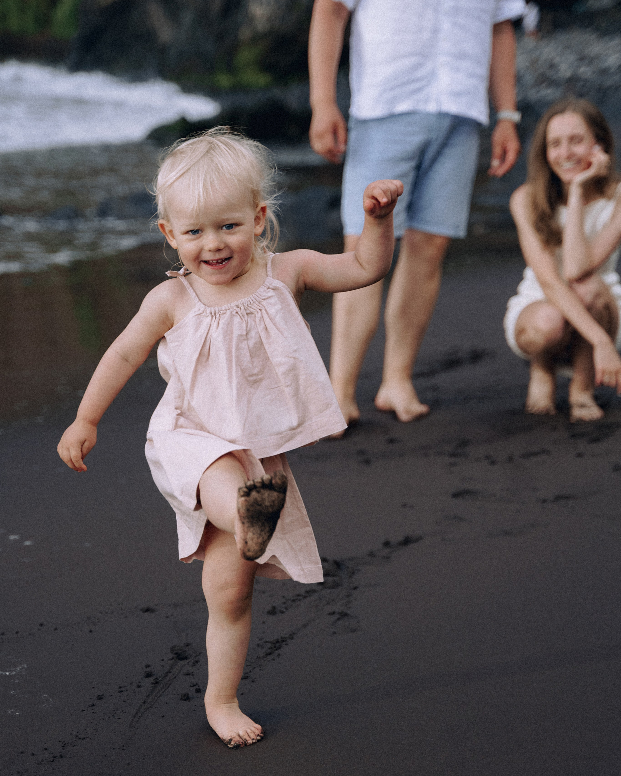 Yana, Ralvo & Lelya, Seixal beach