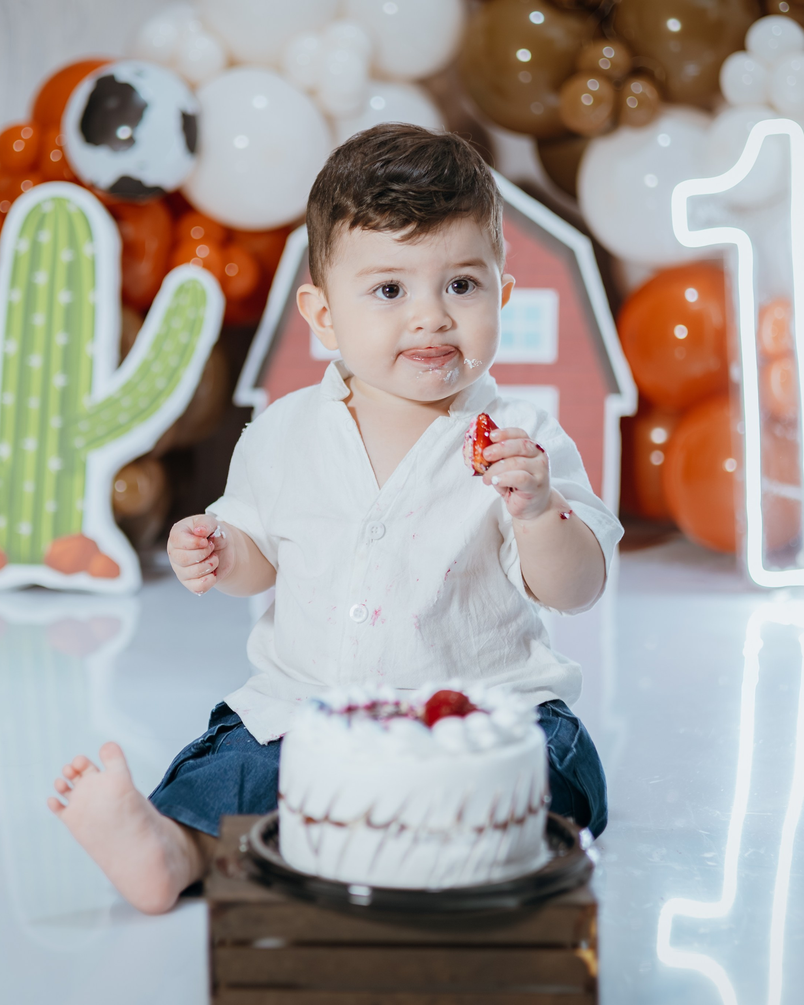 CAKE SMASH - PRIMER AÑO