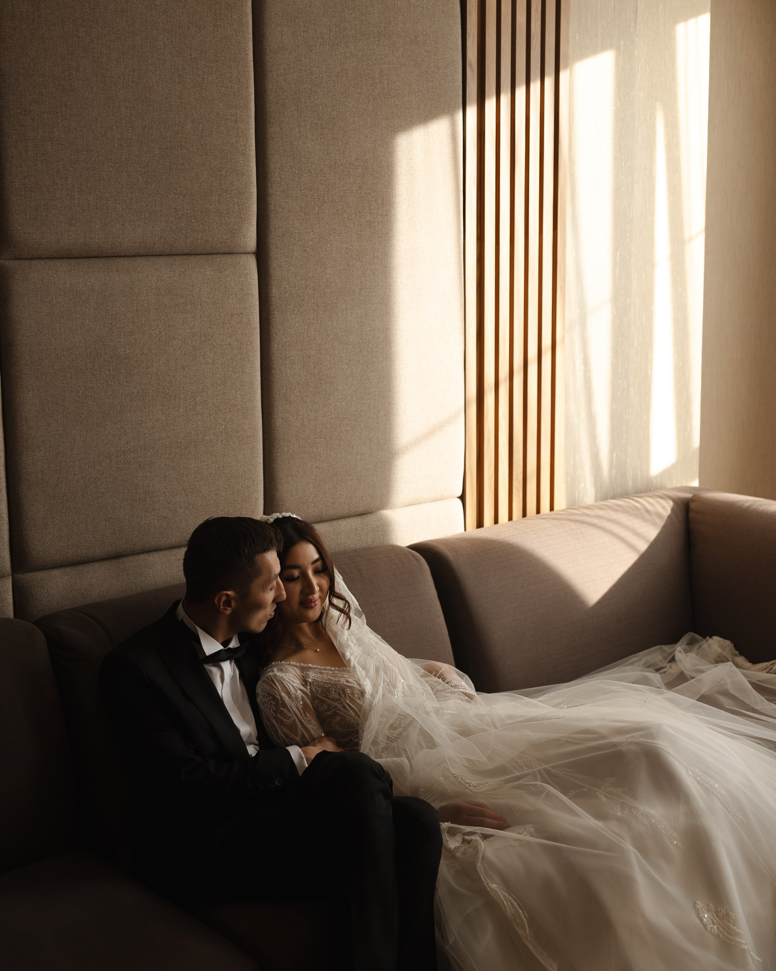 Manas & Zhanara in hotel Sofia