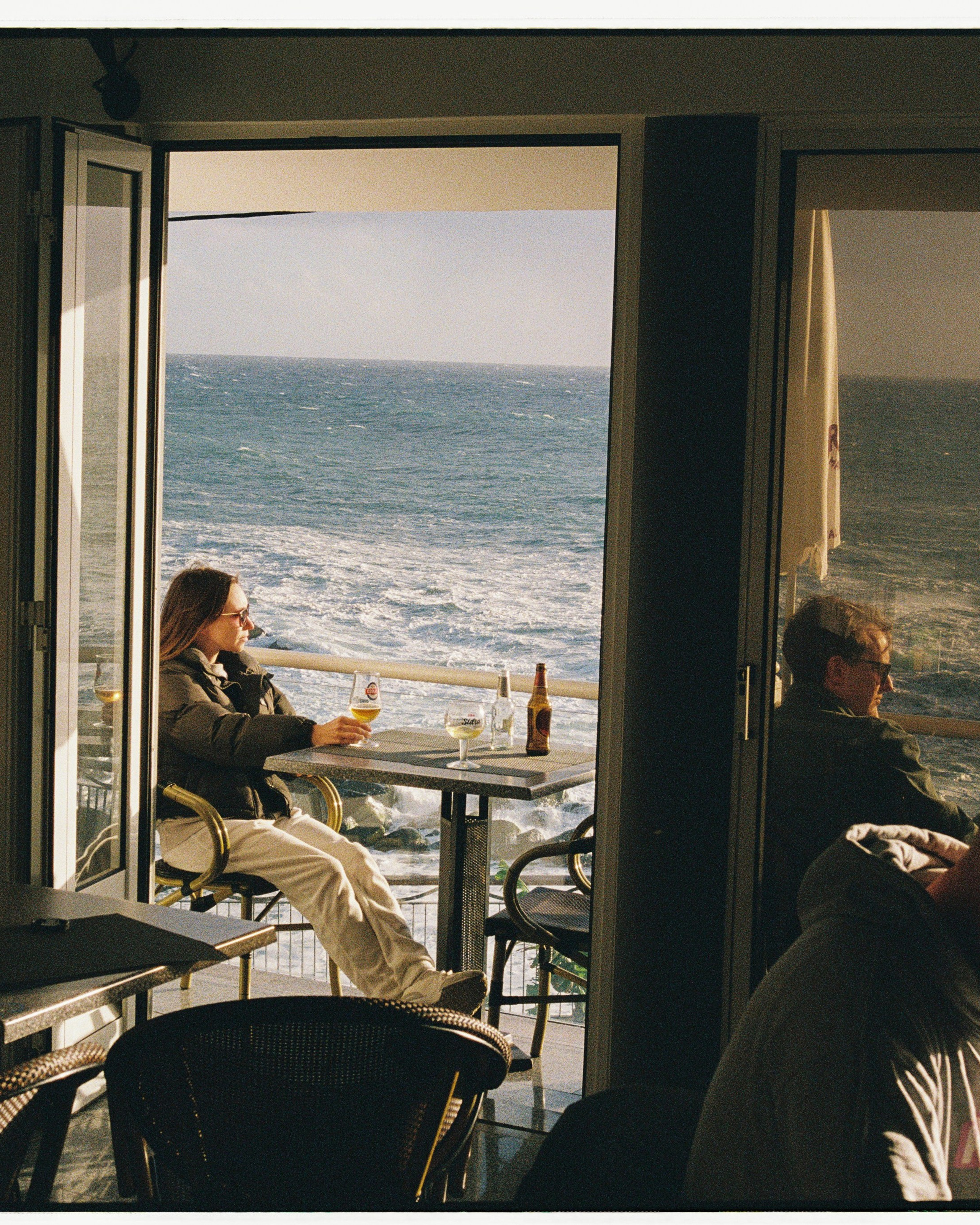 Balcony with a view of the Atlantic