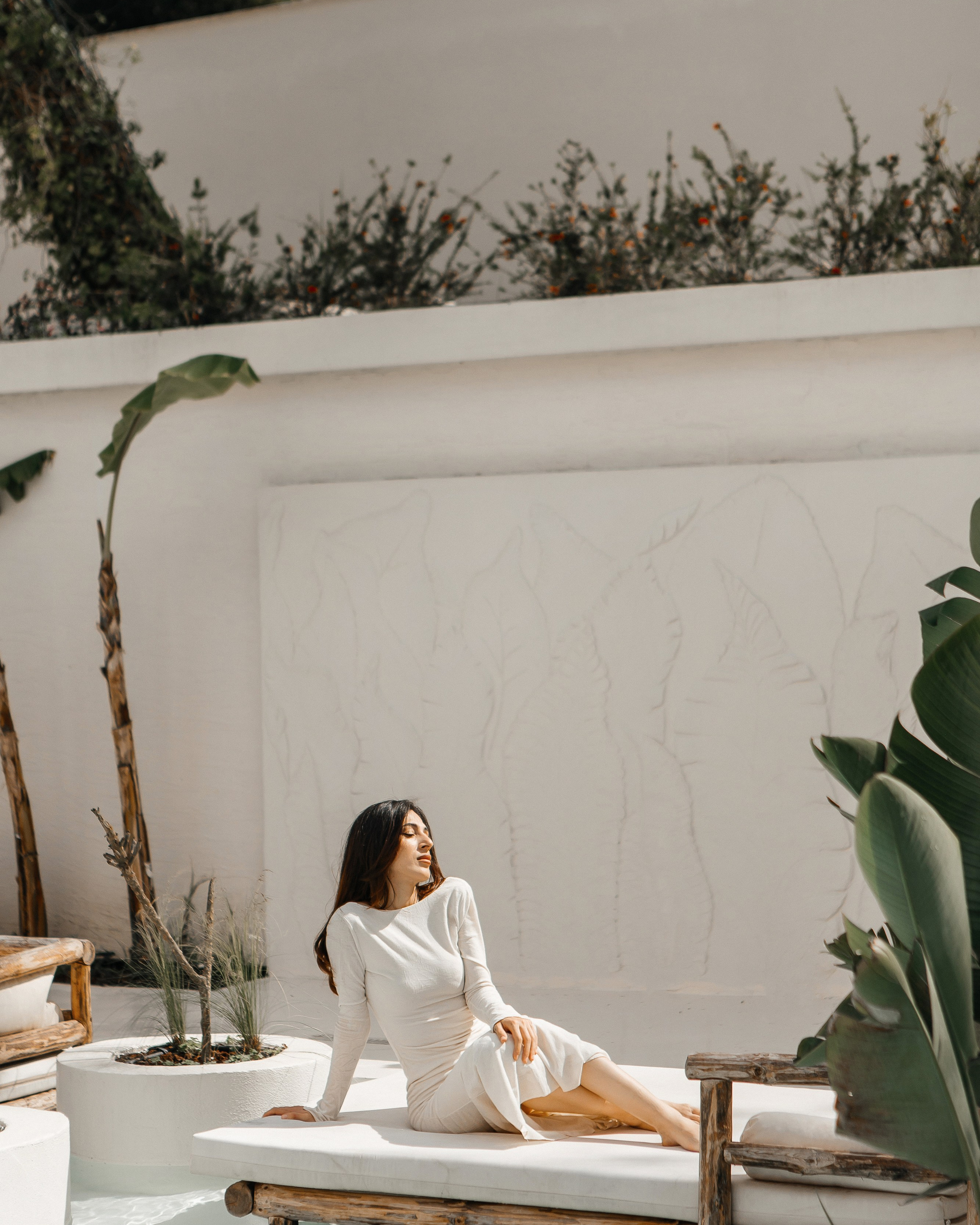 Бассейн в балийском стиле