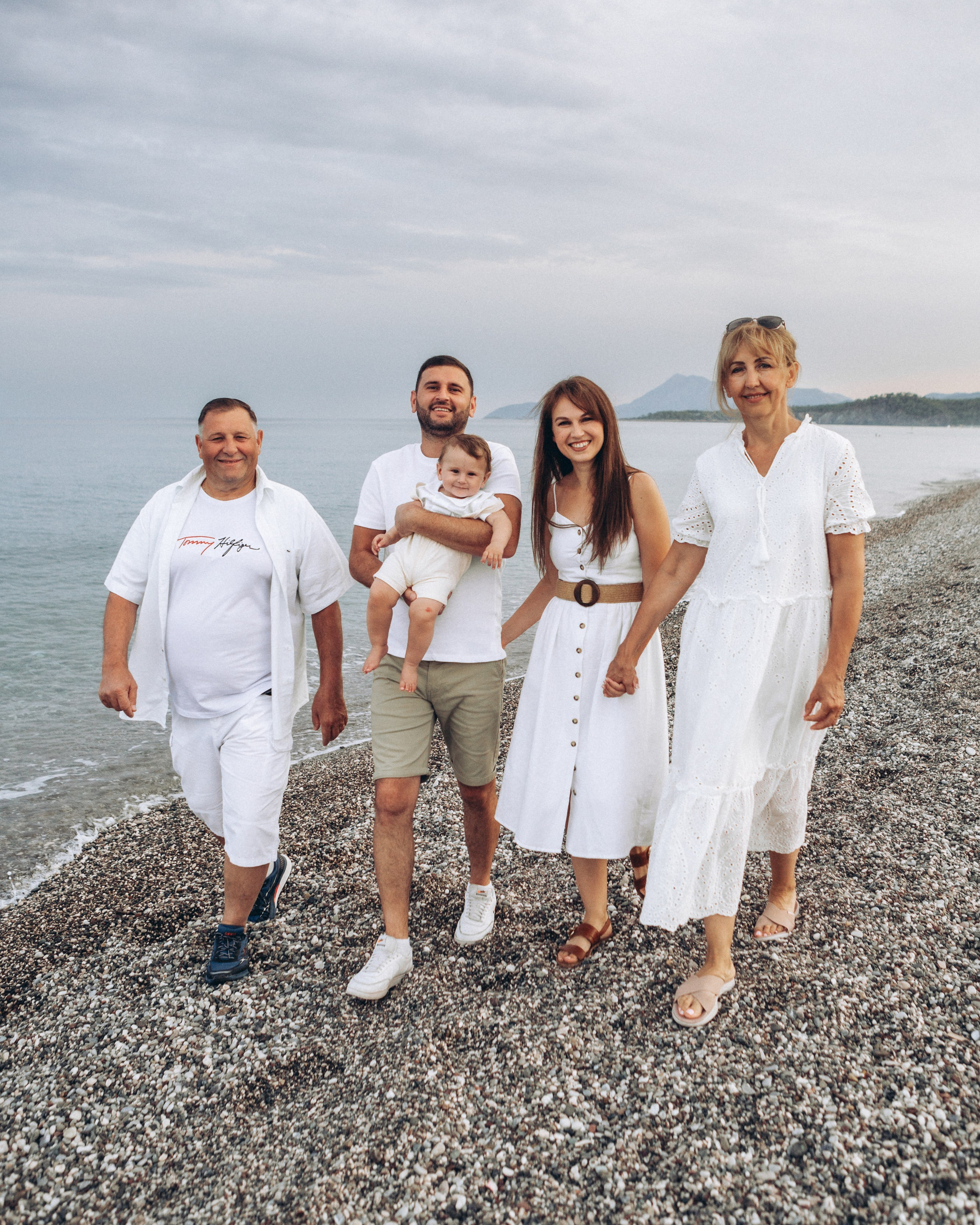 Семейная фотосессия на пляже в Чамьюва