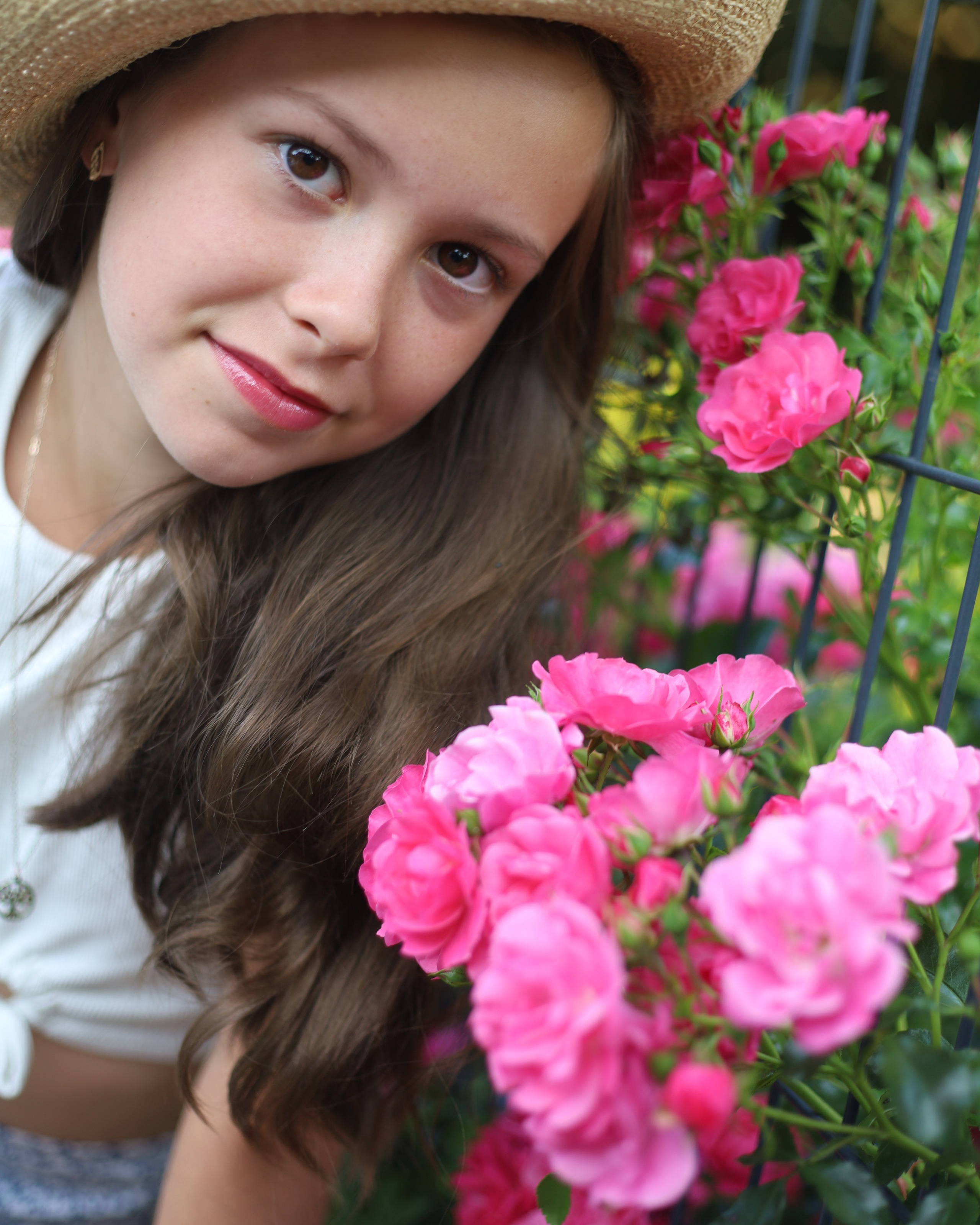 Enfance – séance photo portrait pour une petite fille