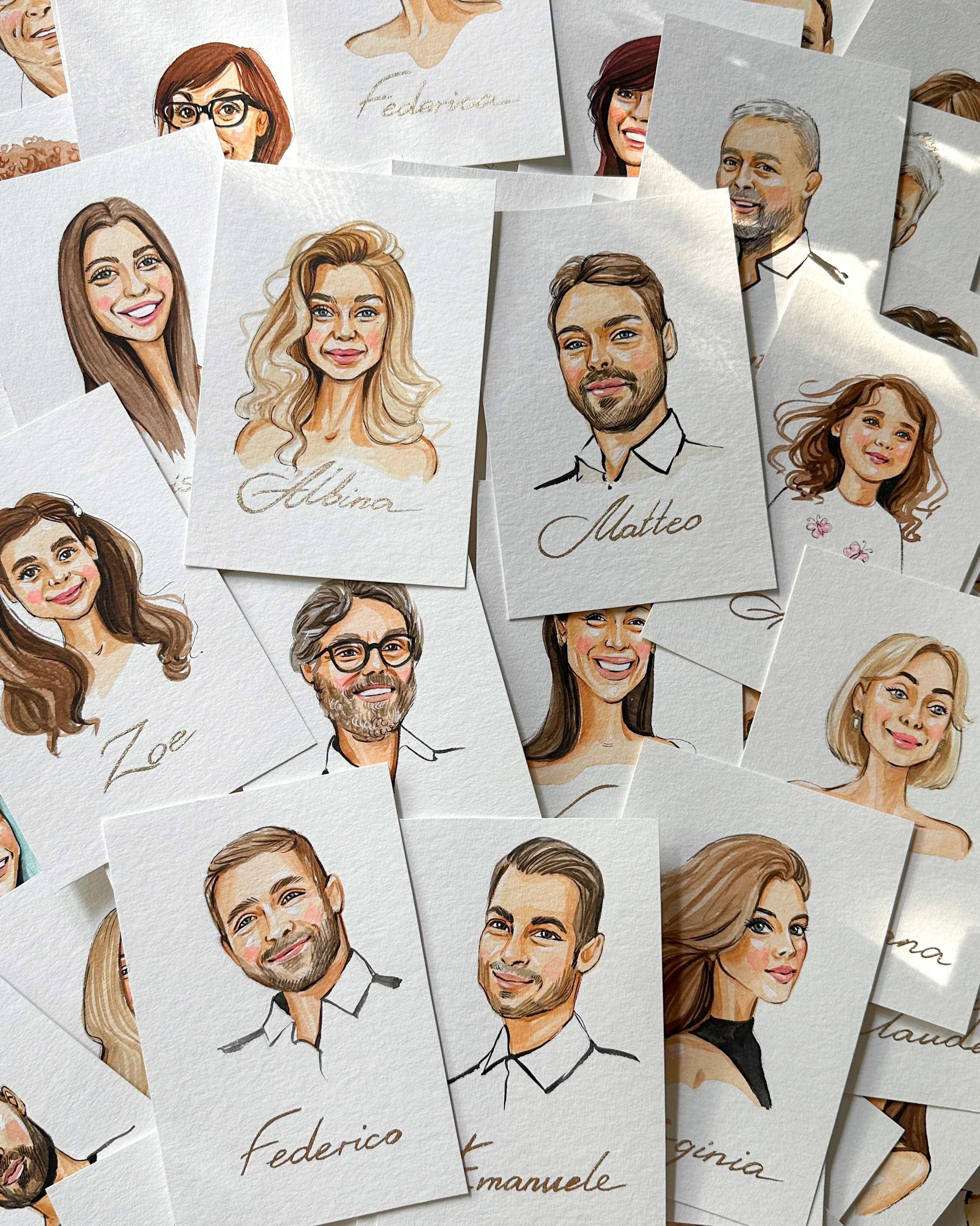 Wedding Seatings Cards