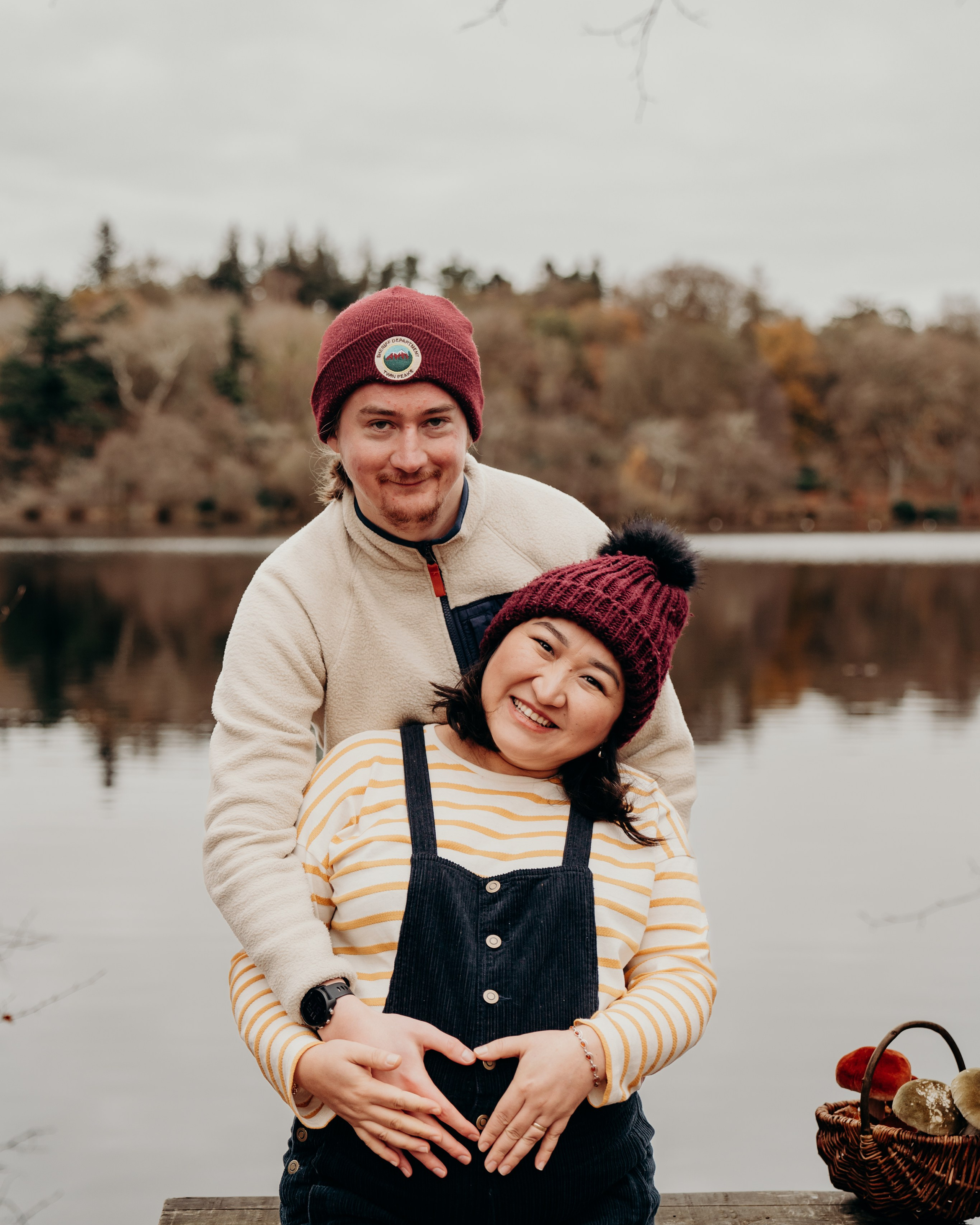 Maternity session for Arai and Connor