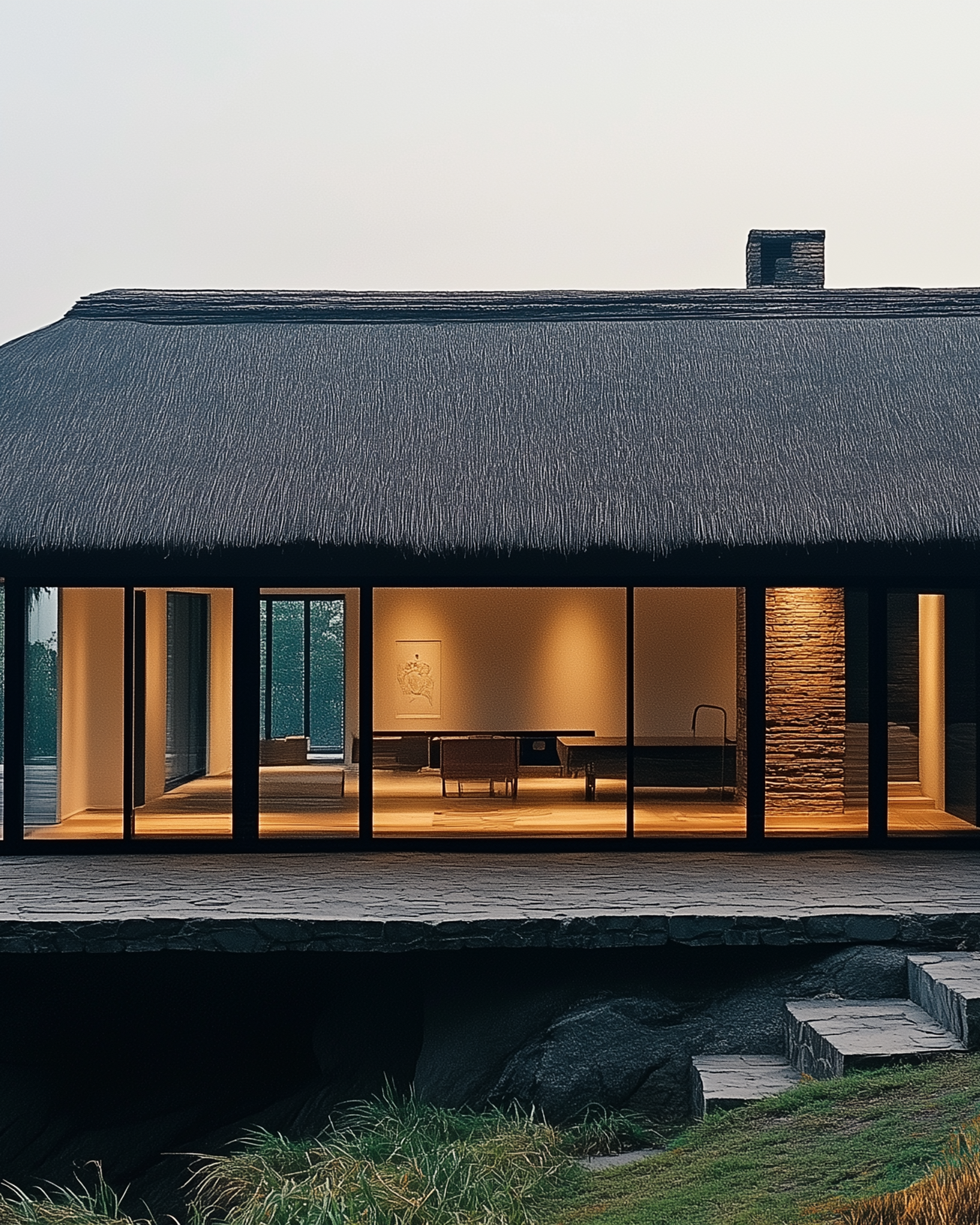 Circassian house on the cliff