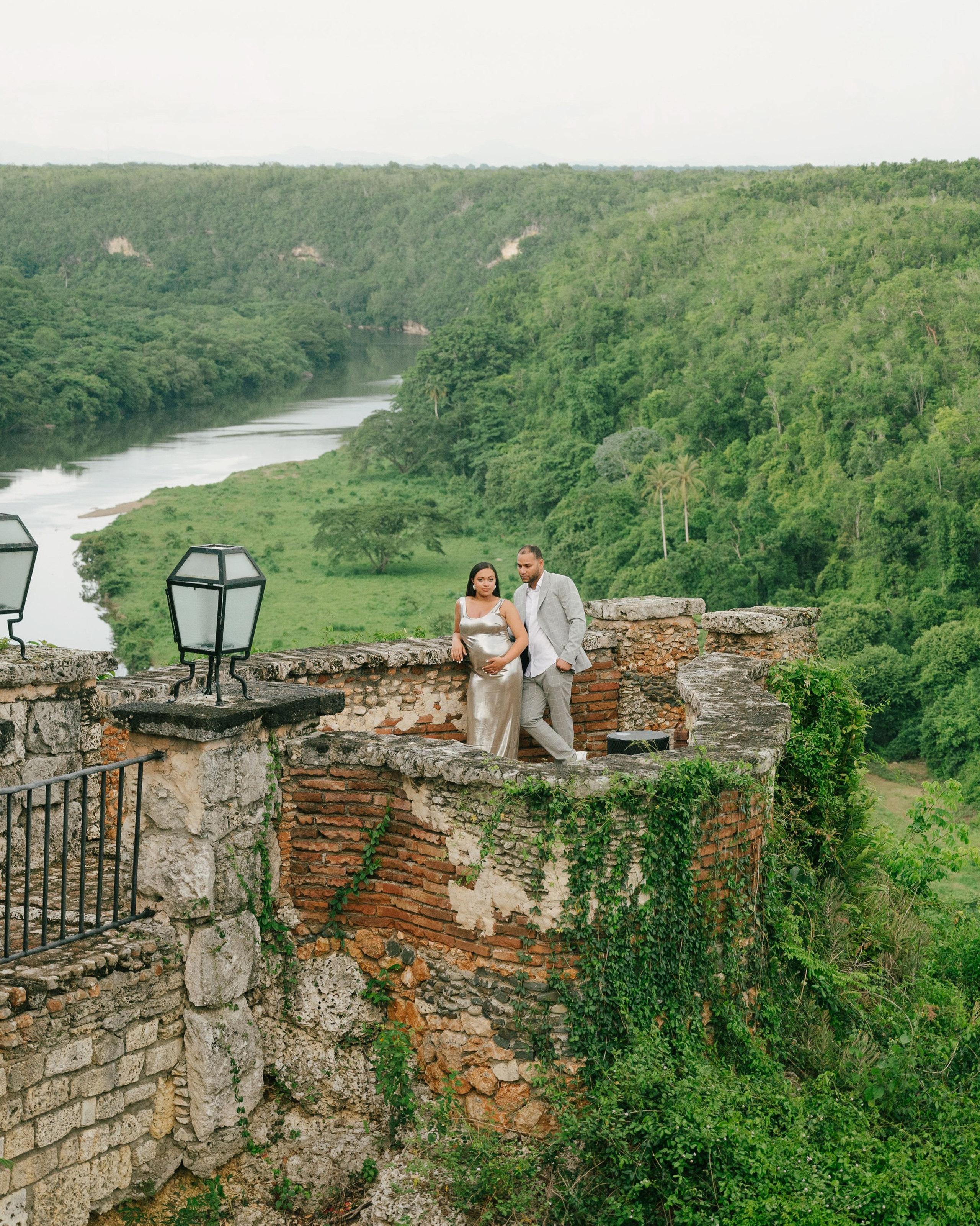 Cinthia and Jose at Altos de Chavon