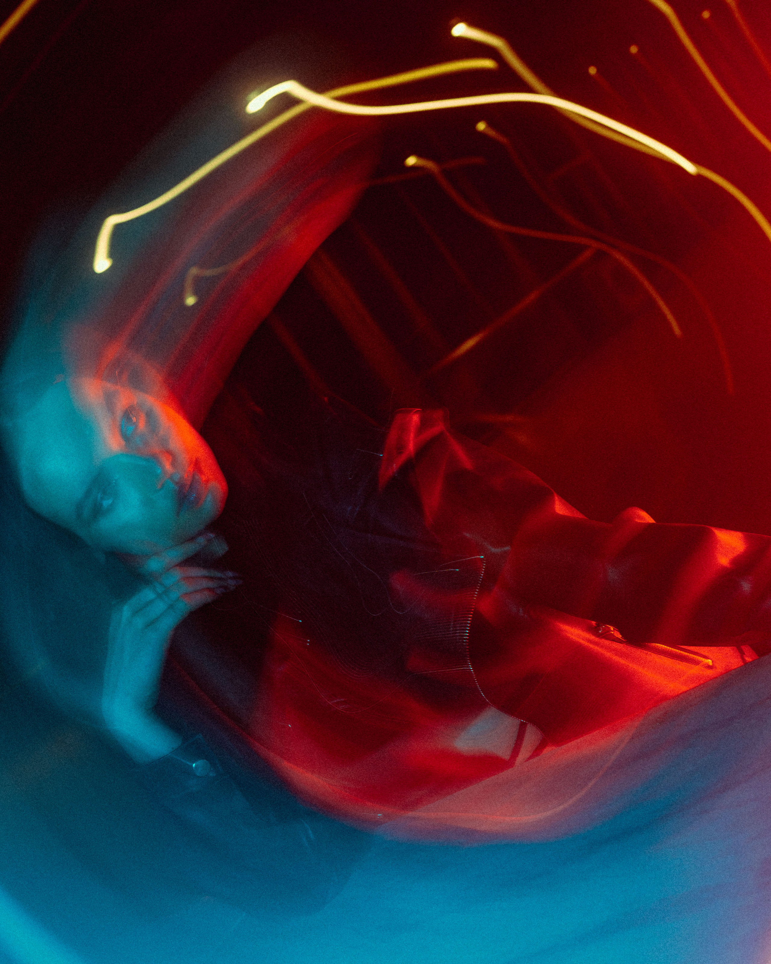 Ksenia. Lightpaint