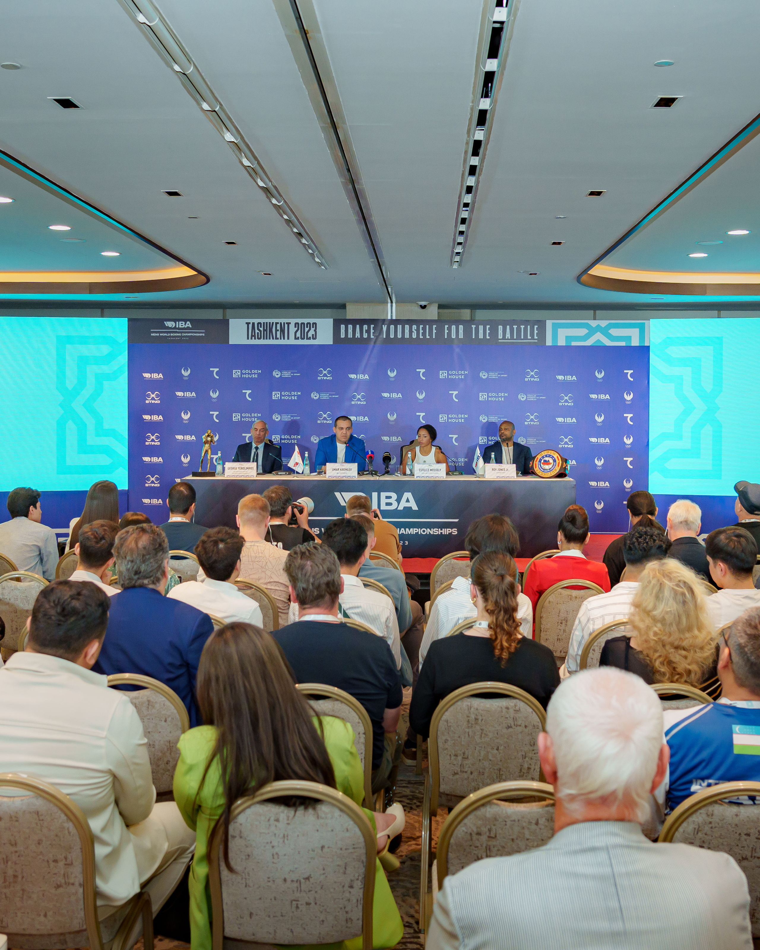 Пресс-конференция руководства IBA мужского ЧМ по боксу Ташкент 2023