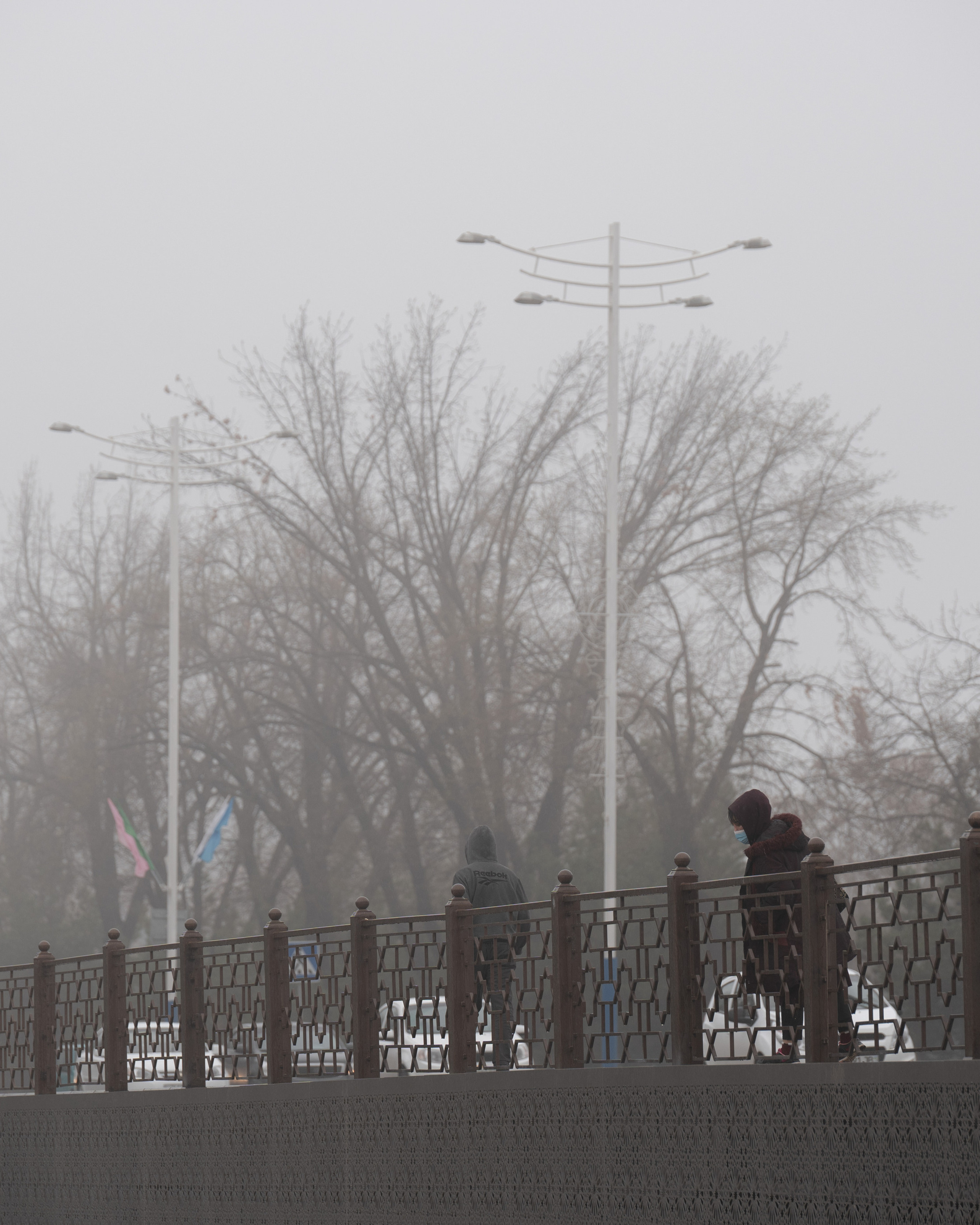 Ташкент во власти тумана