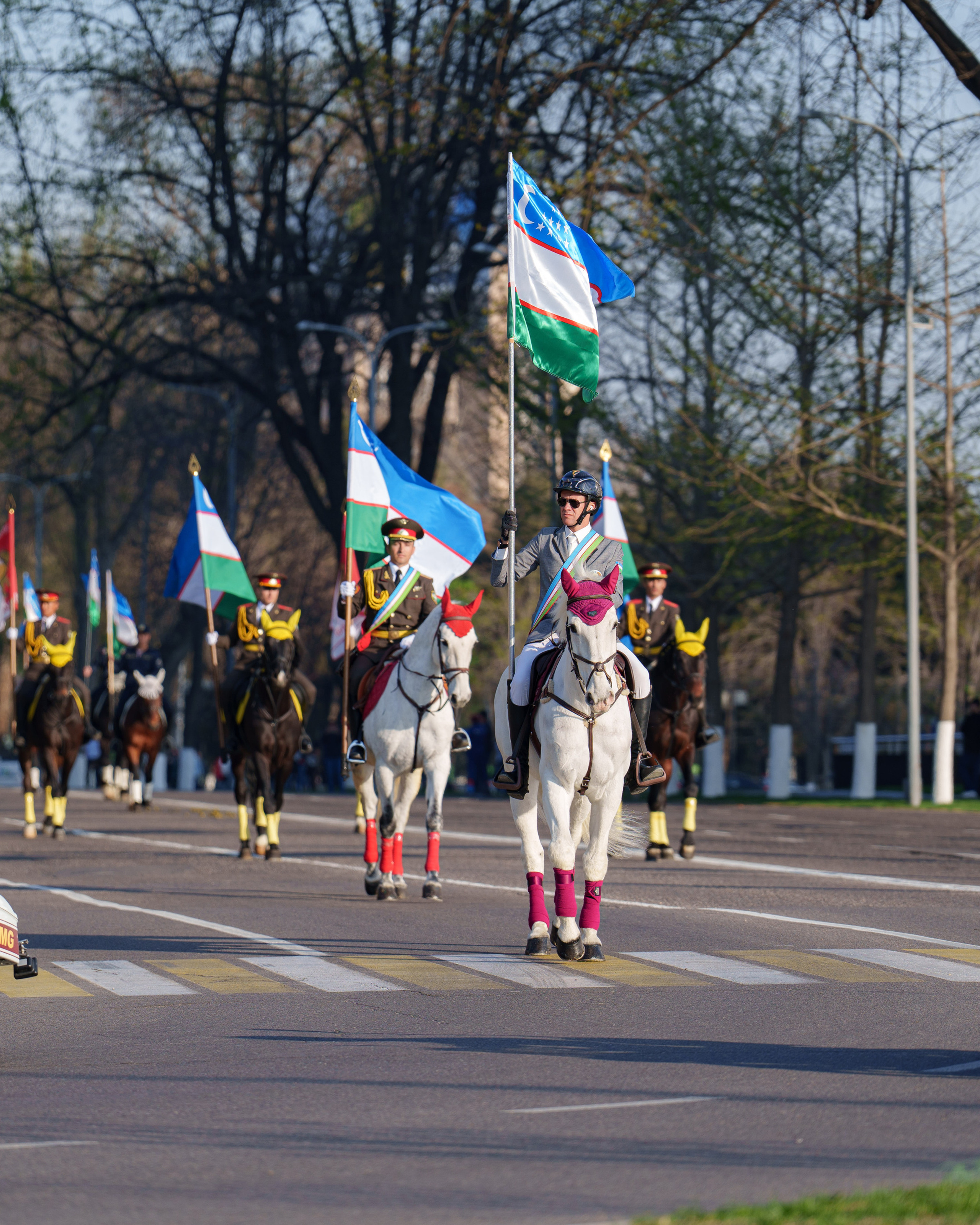 Конный парад в Ташкенте