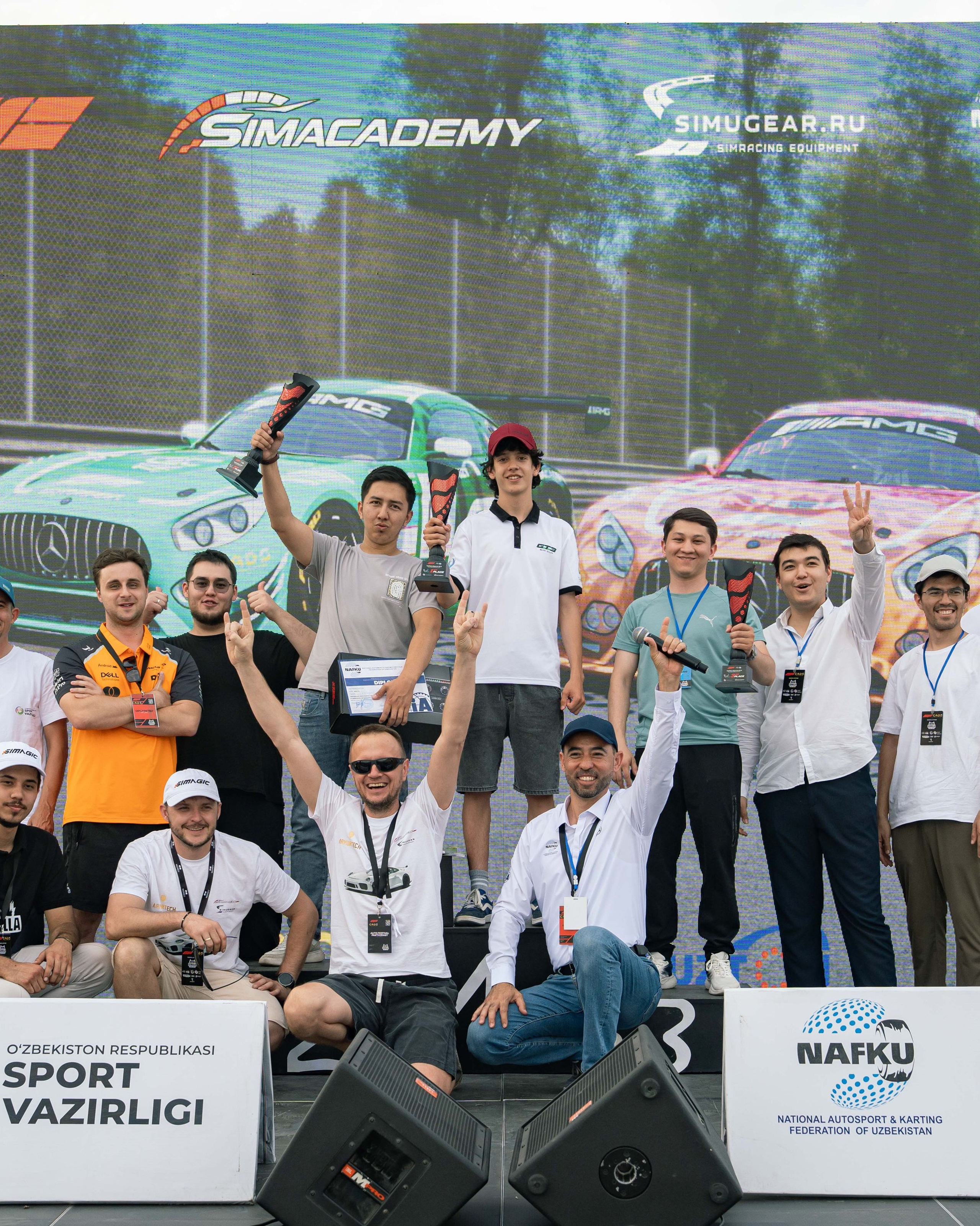 1й этап Чемпионата Узбекистана по&nbsp;цифровому автоспорту NAFKU eSports GT3 Championship