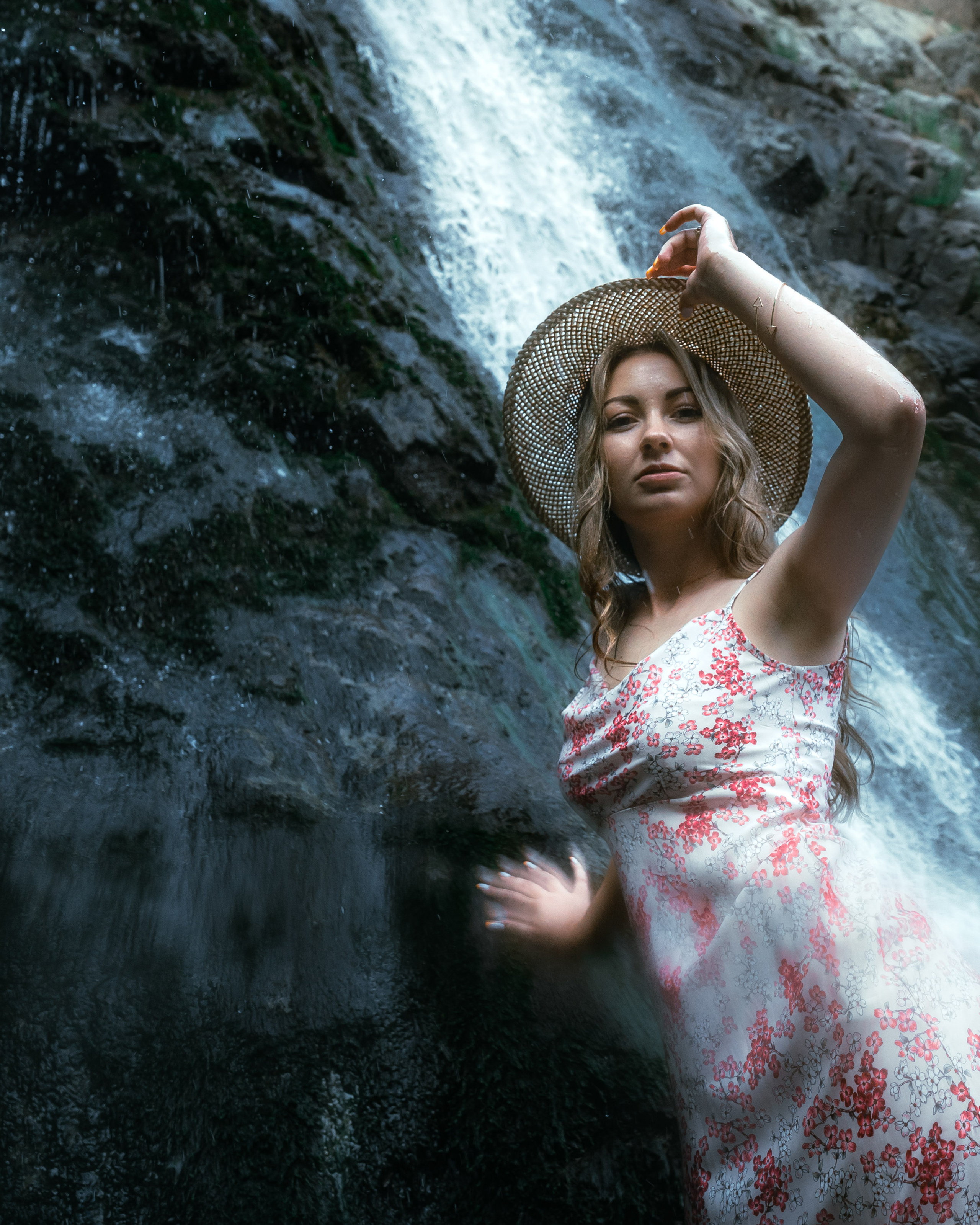 Kate. Waterfall