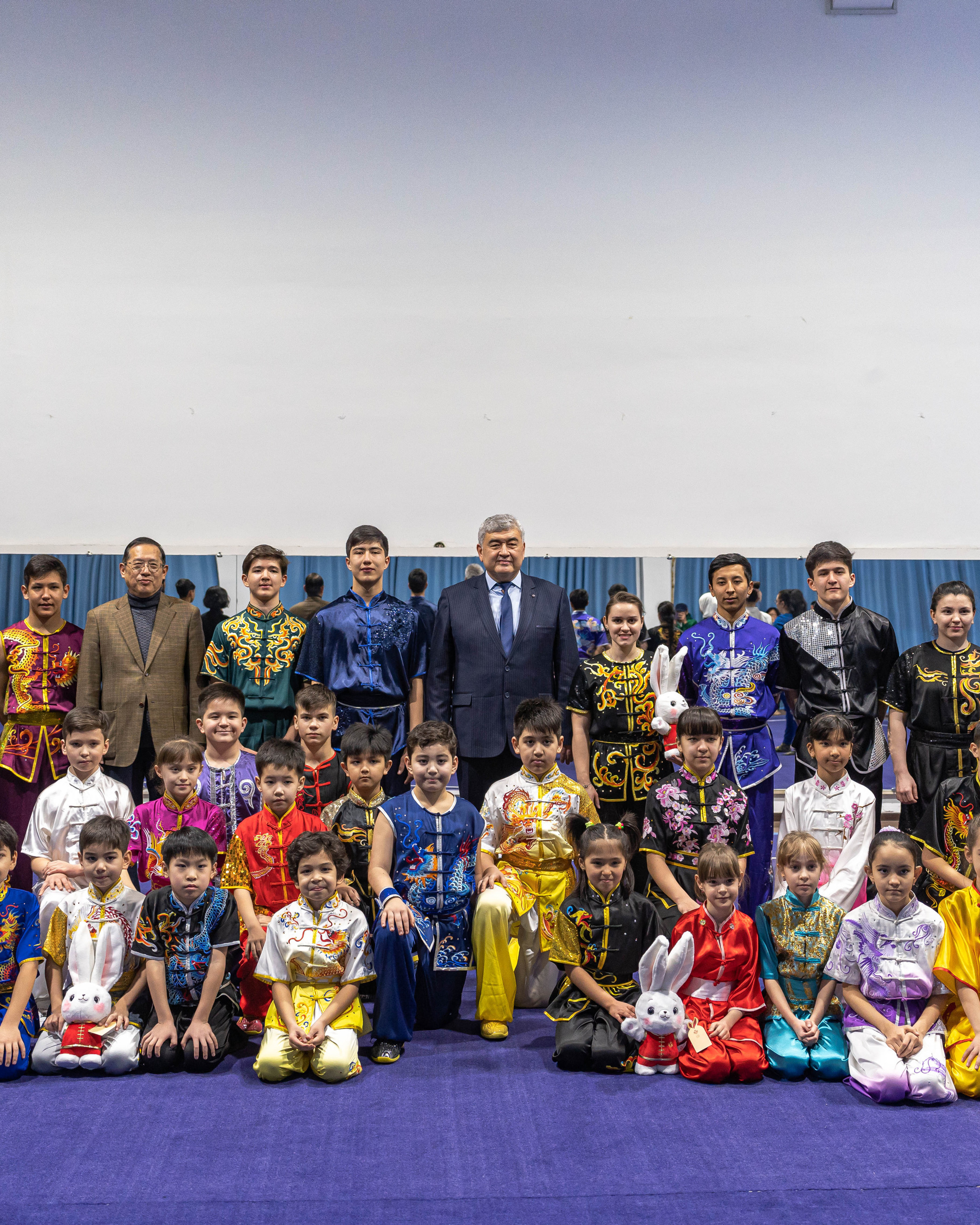 Передача инвентаря Национальной сборной Федерации Ушу посольством КНР