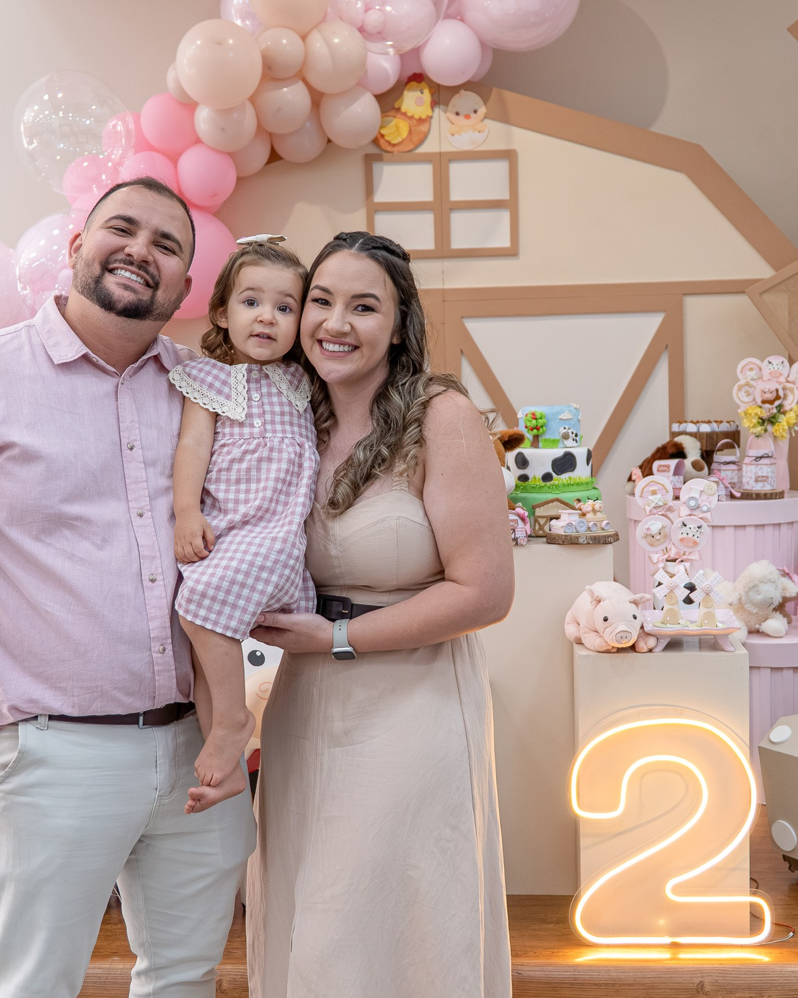 2 anos da&nbsp;Luísa