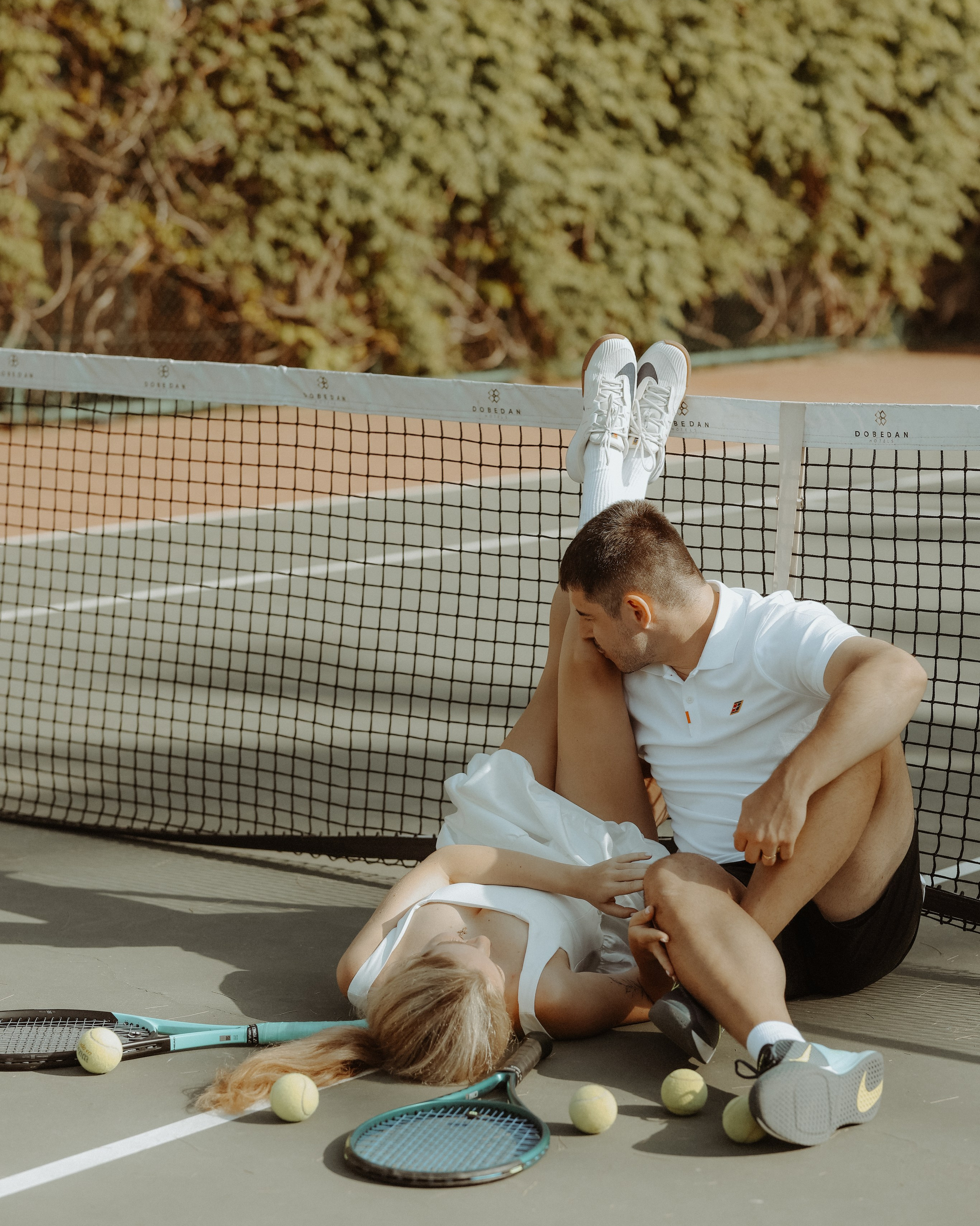 Любовь с первого сета 🎾