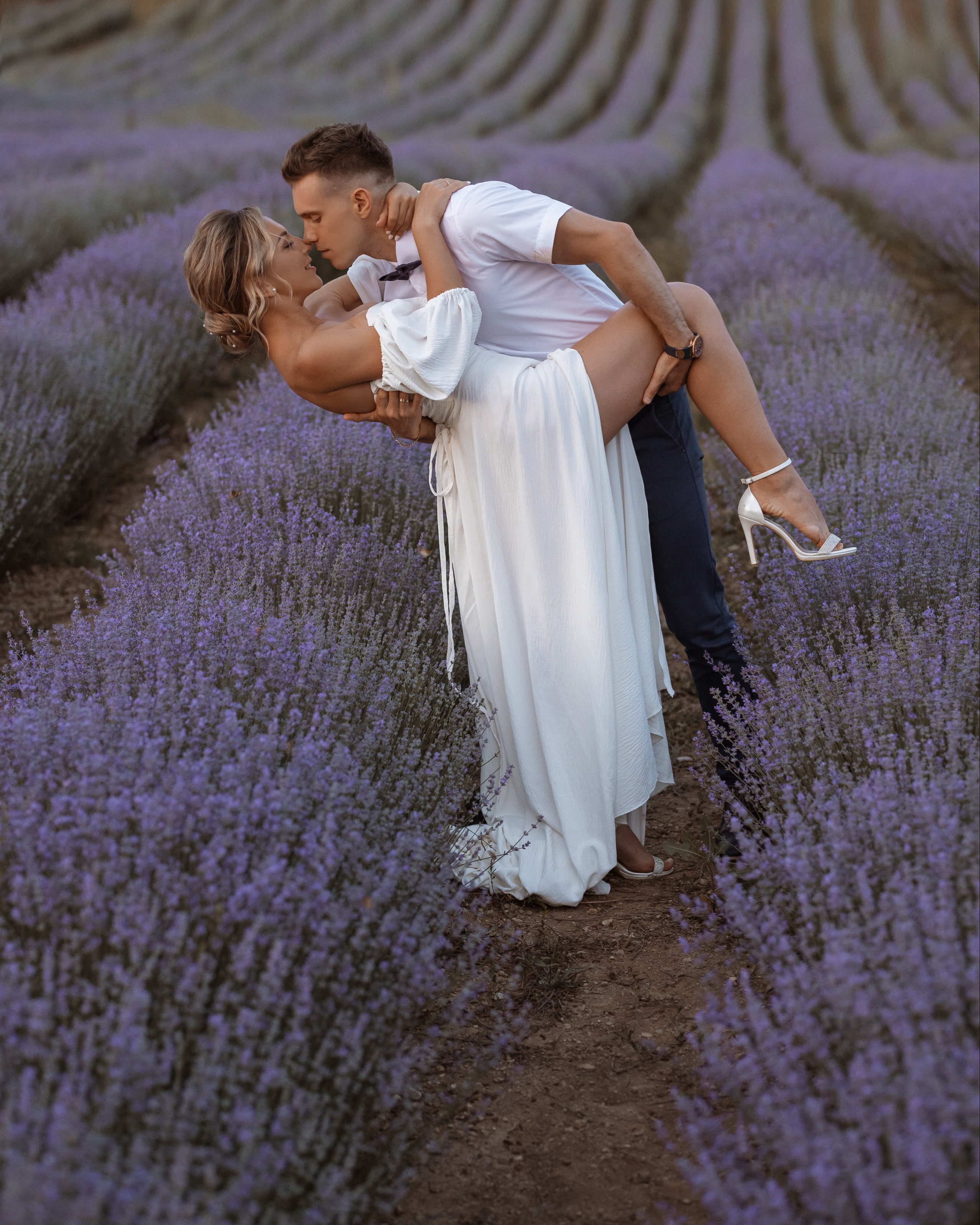 Лавандовая свадьба в Анталии