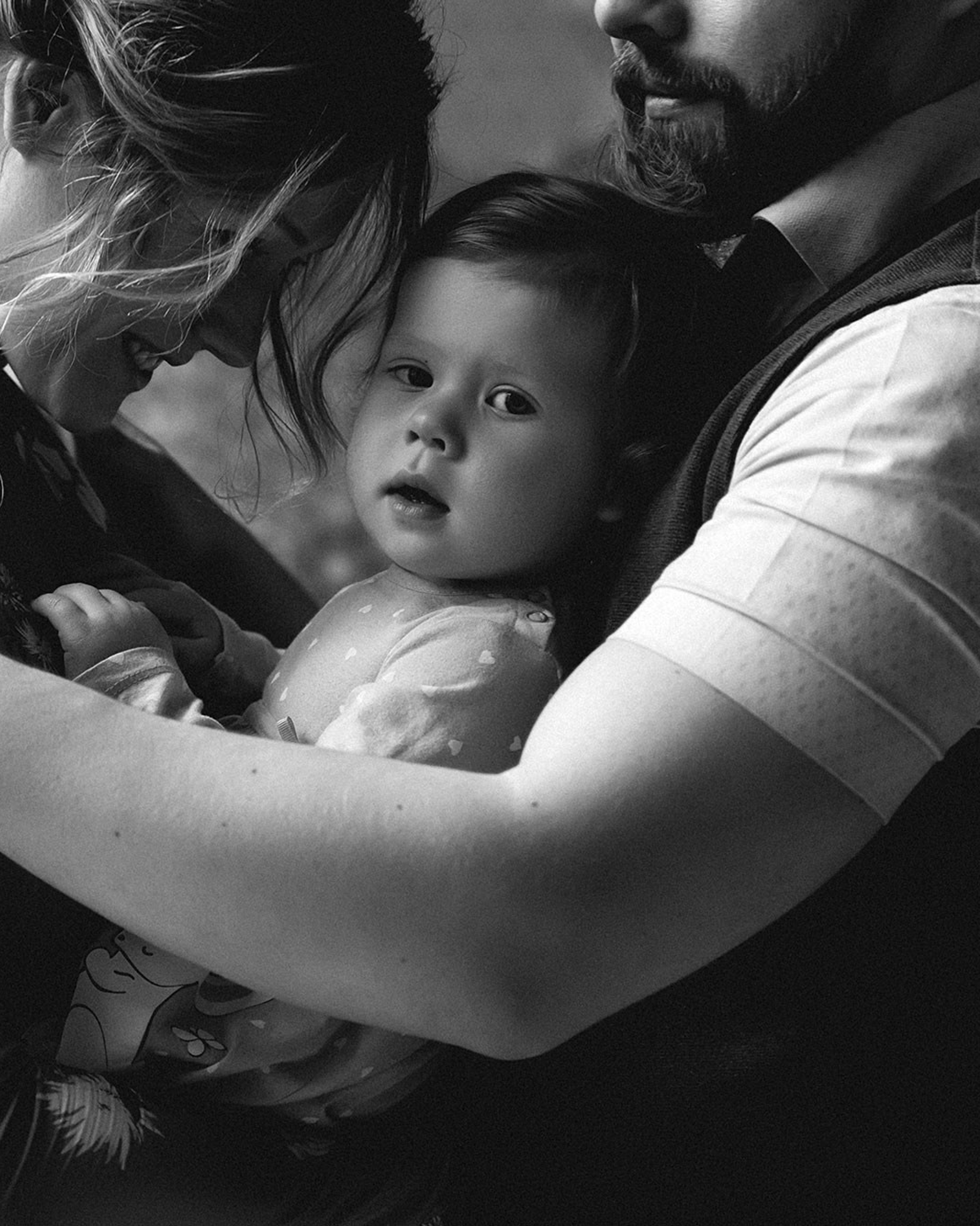 Gennady, Tatiana, and the baby girl