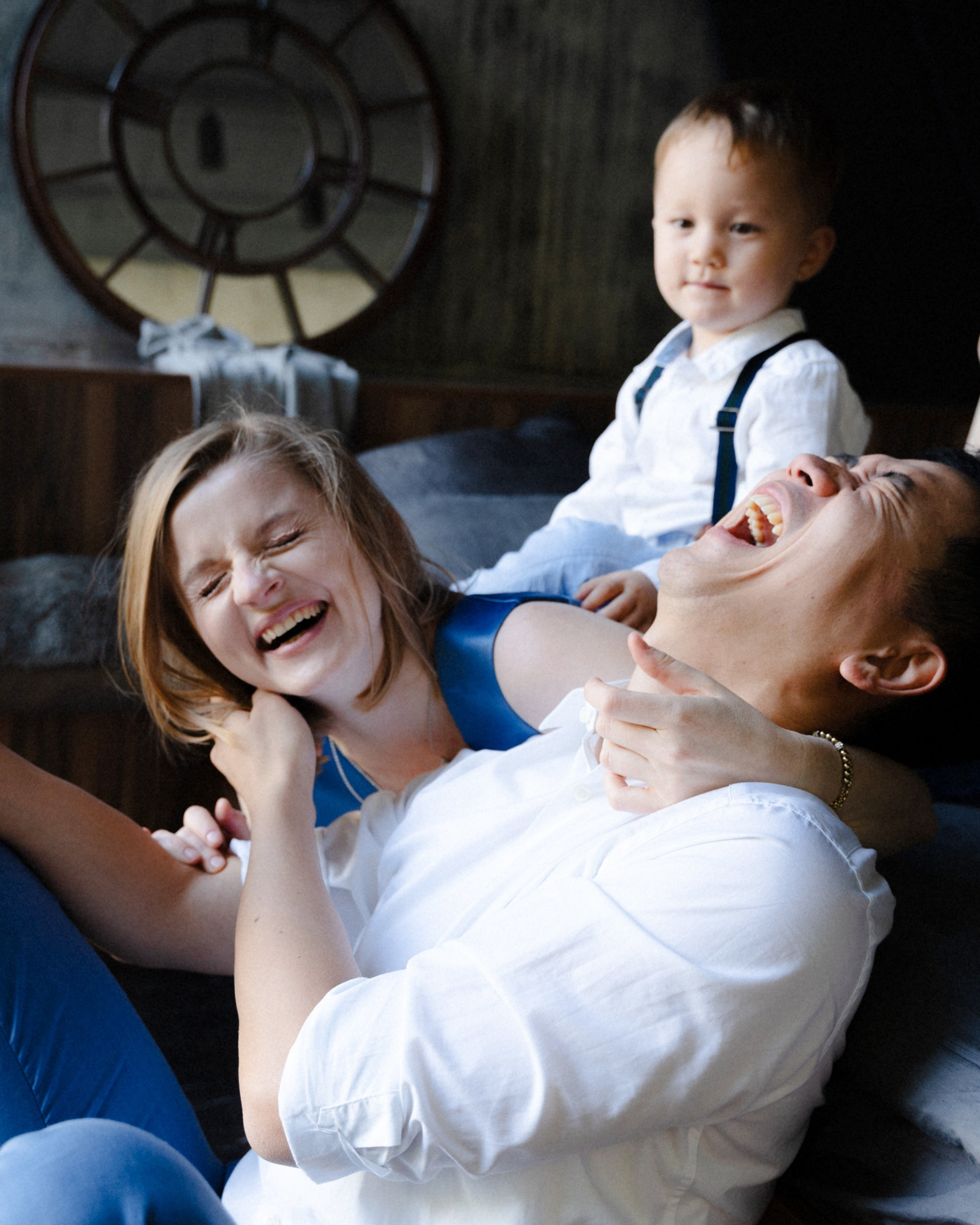 Olgha, Kim and the baby