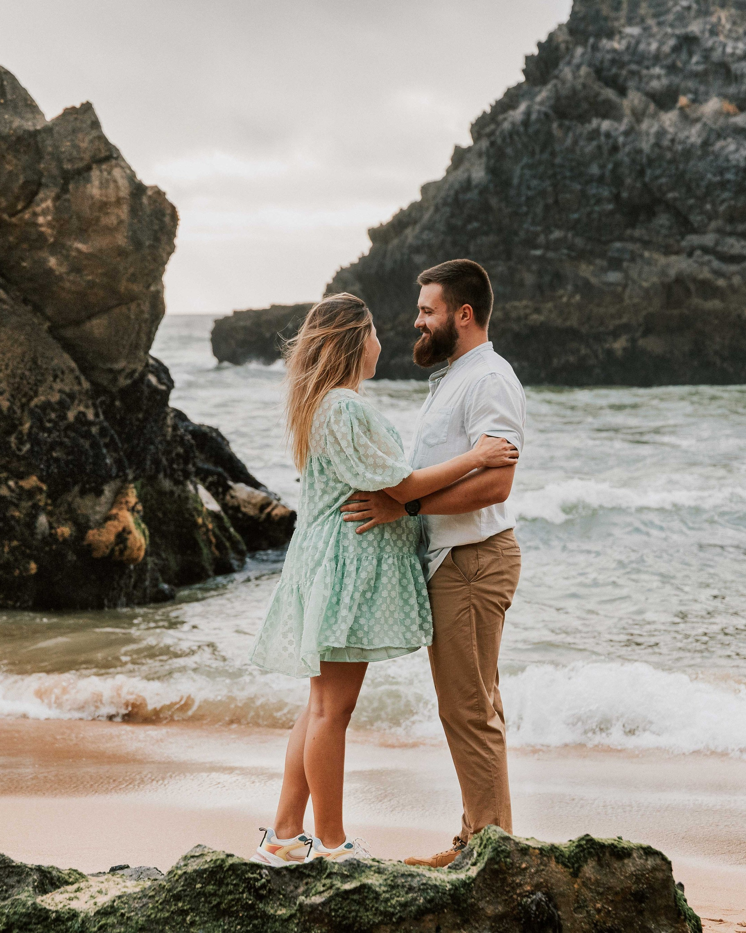 Sessão Maternidade em Praia da Adraga