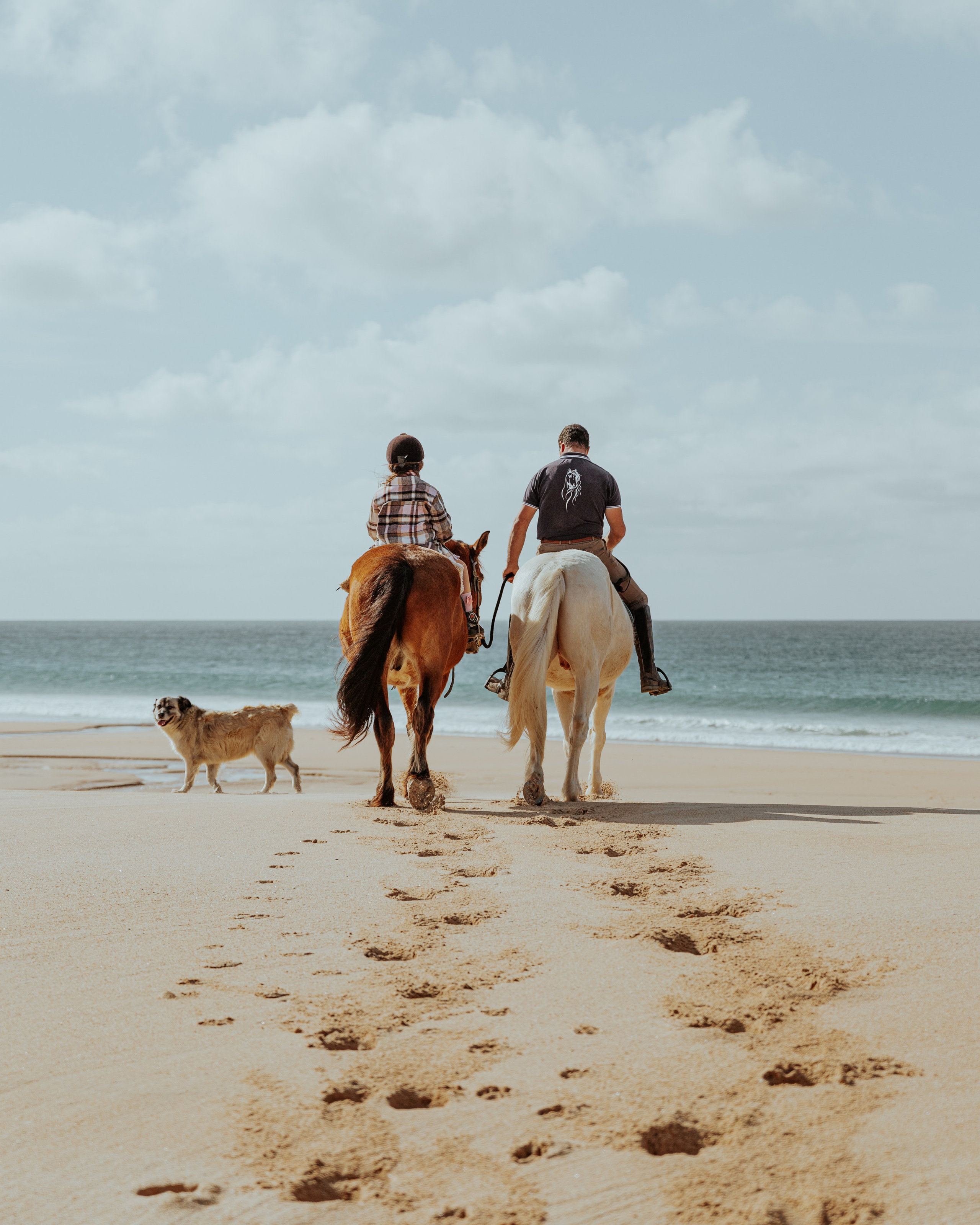 Passeio a&nbsp;cavalo na&nbsp;praia dos Supertubos