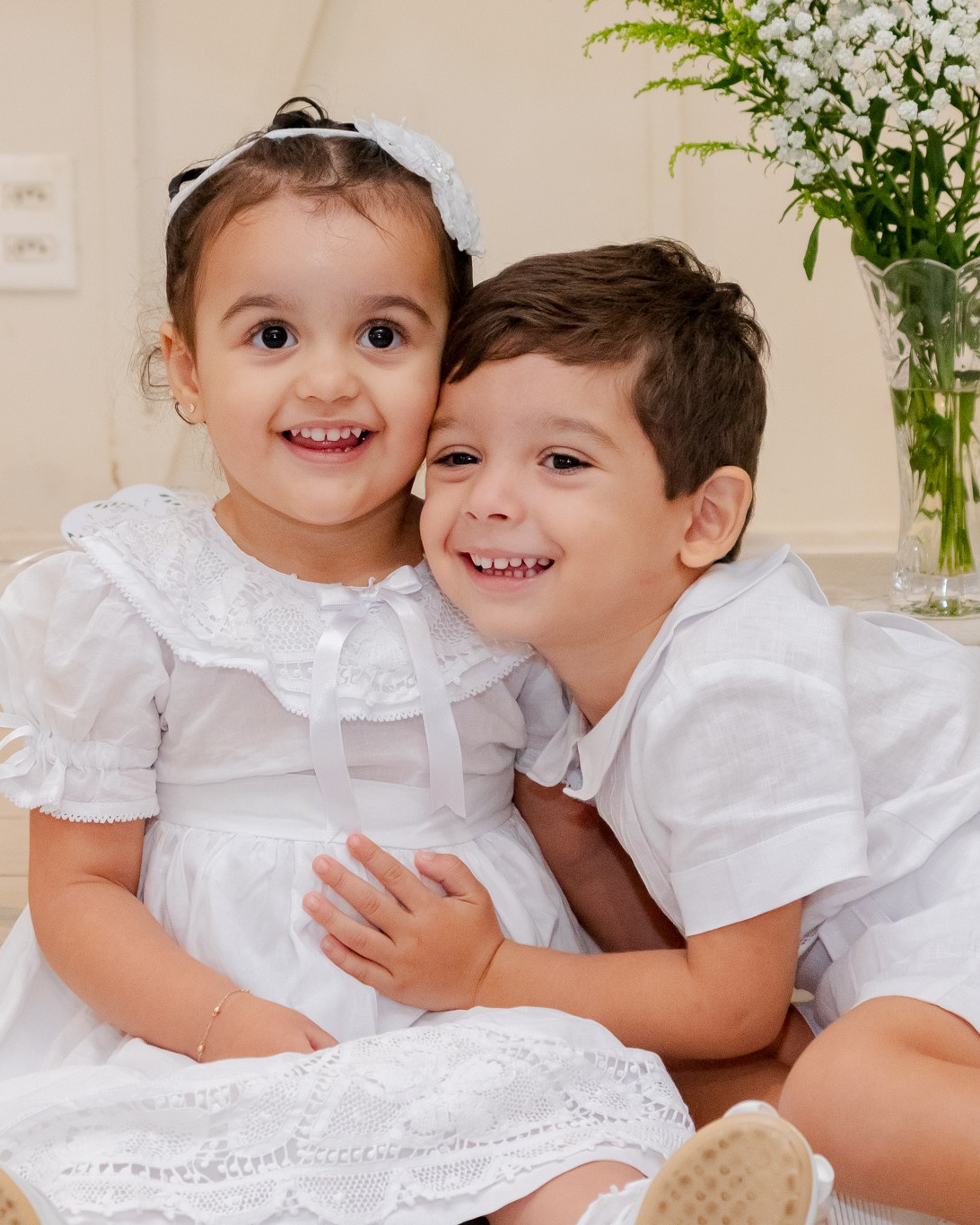 Batizado • Caio e&nbsp;Ana Júlia