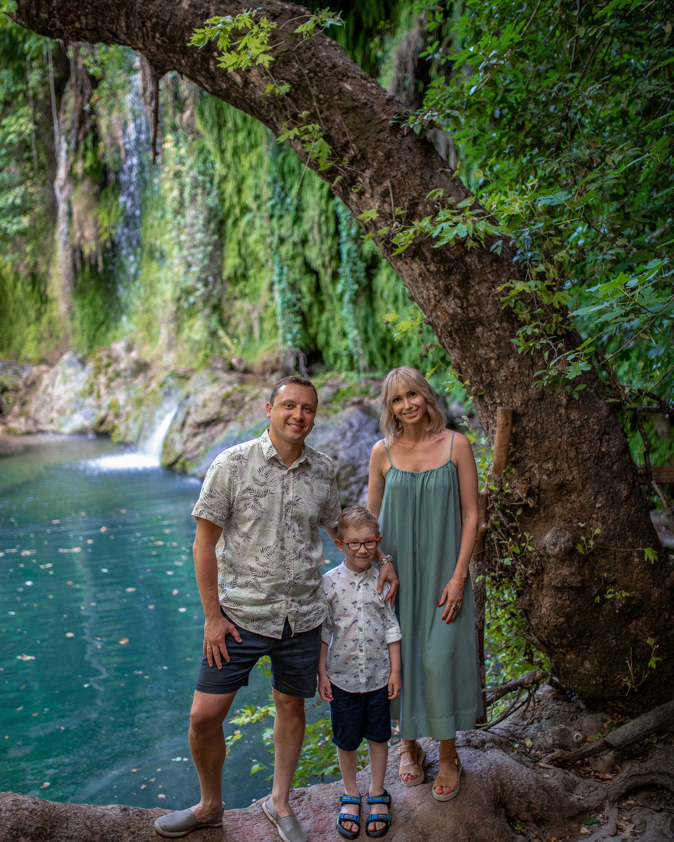 Семейная фотосессия на водопаде Куршунлу