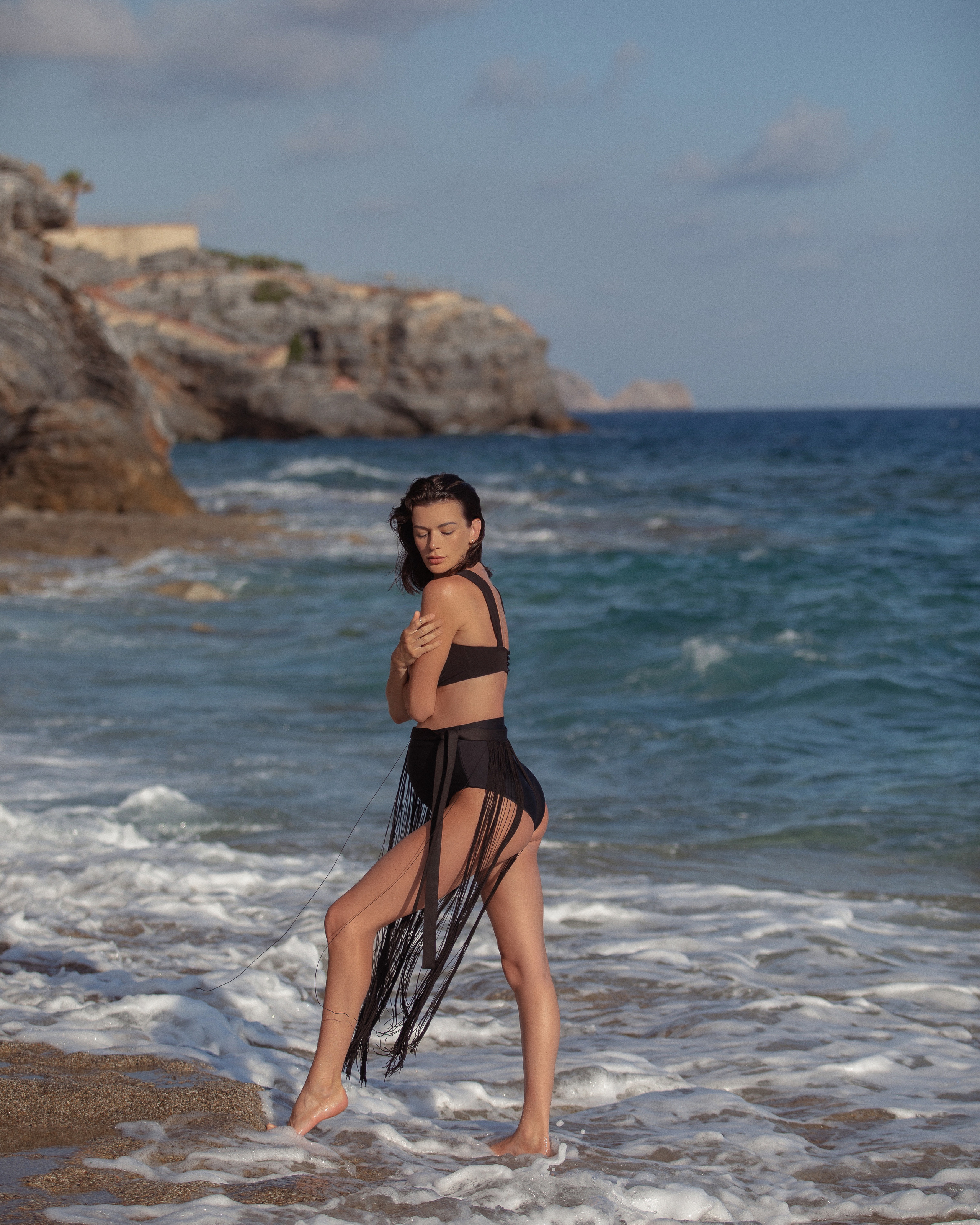 Беременная фотосессия на море (Улаш Алания)