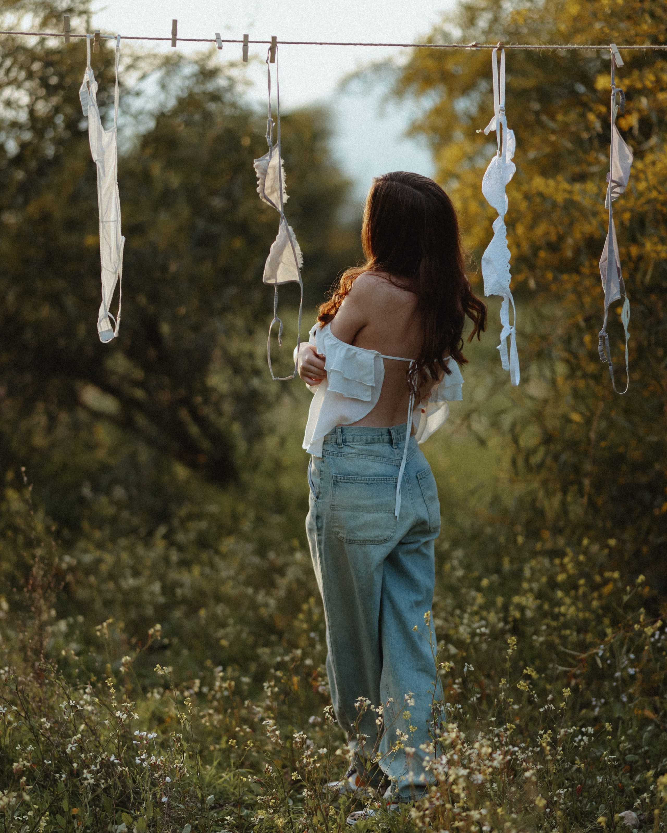 Фотосессия в мимозе (акация)