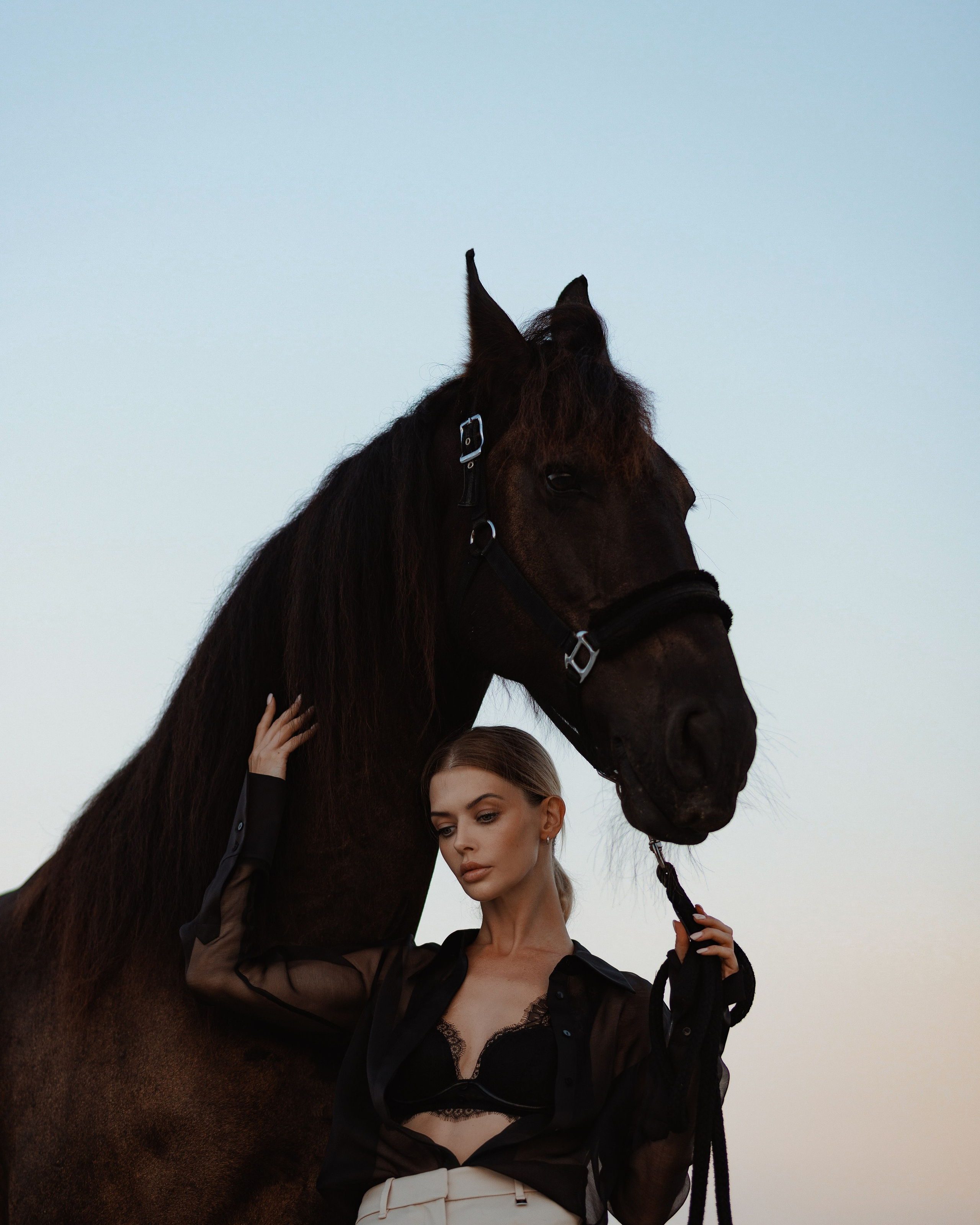 Фотосессия с лошадью в Анталии.