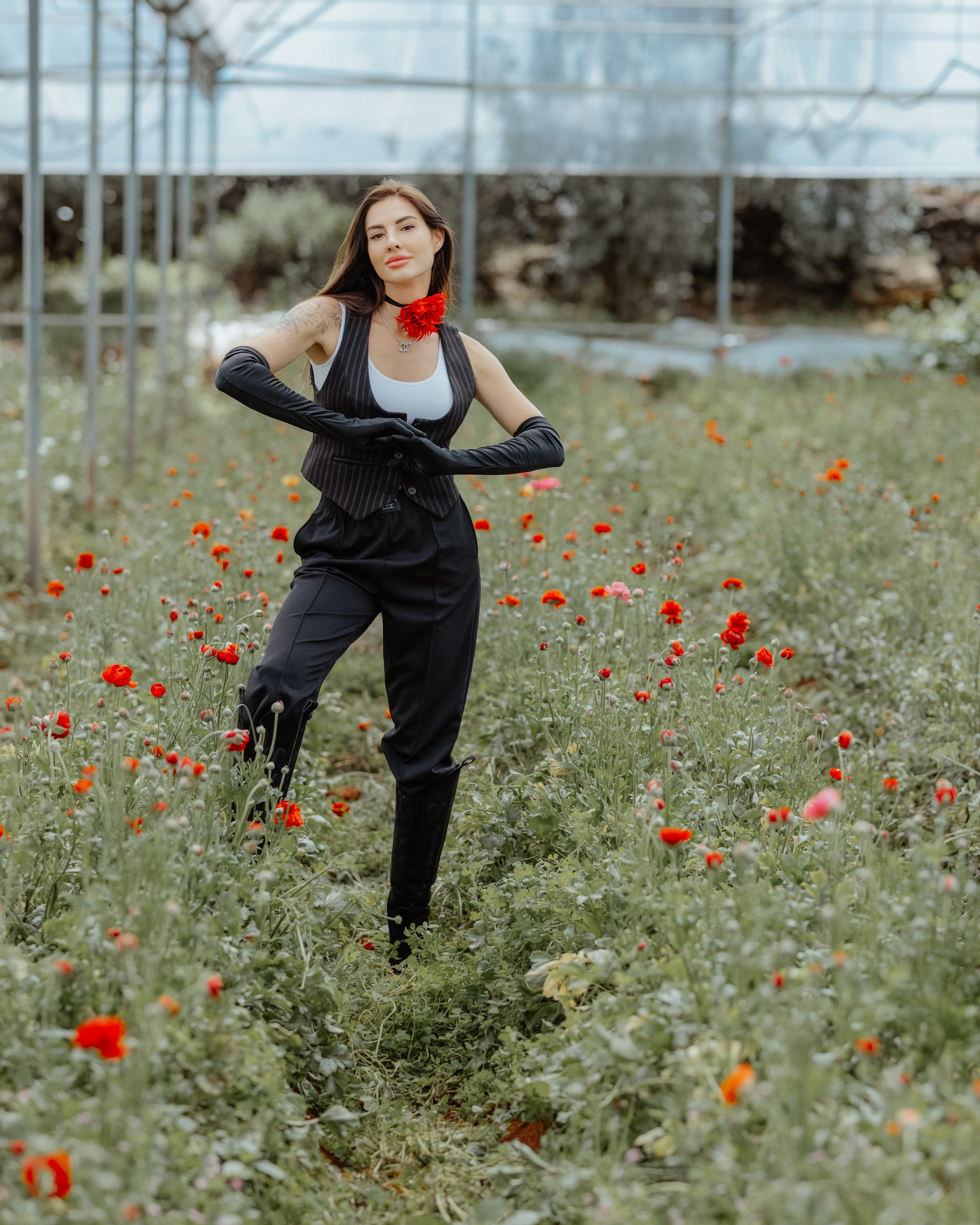 Цветочная плантация в Анталии