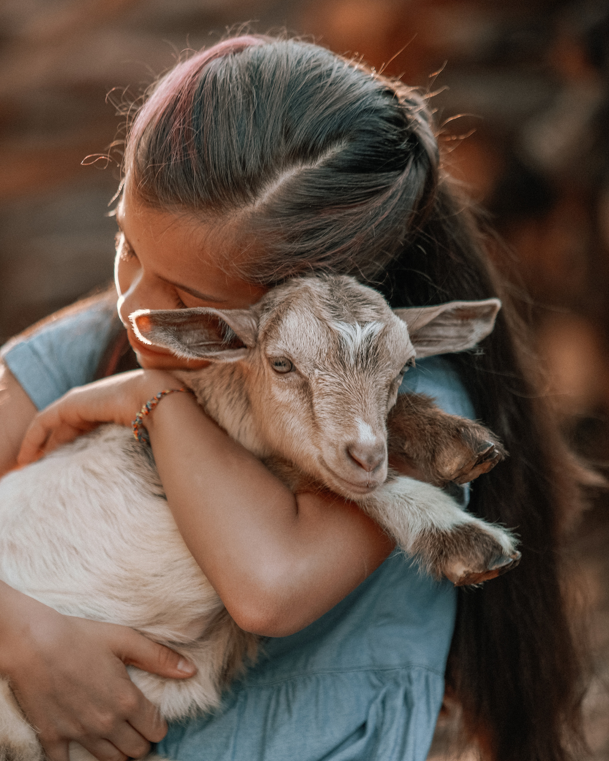 Фотосессия с козленом. Аланья (Турция)