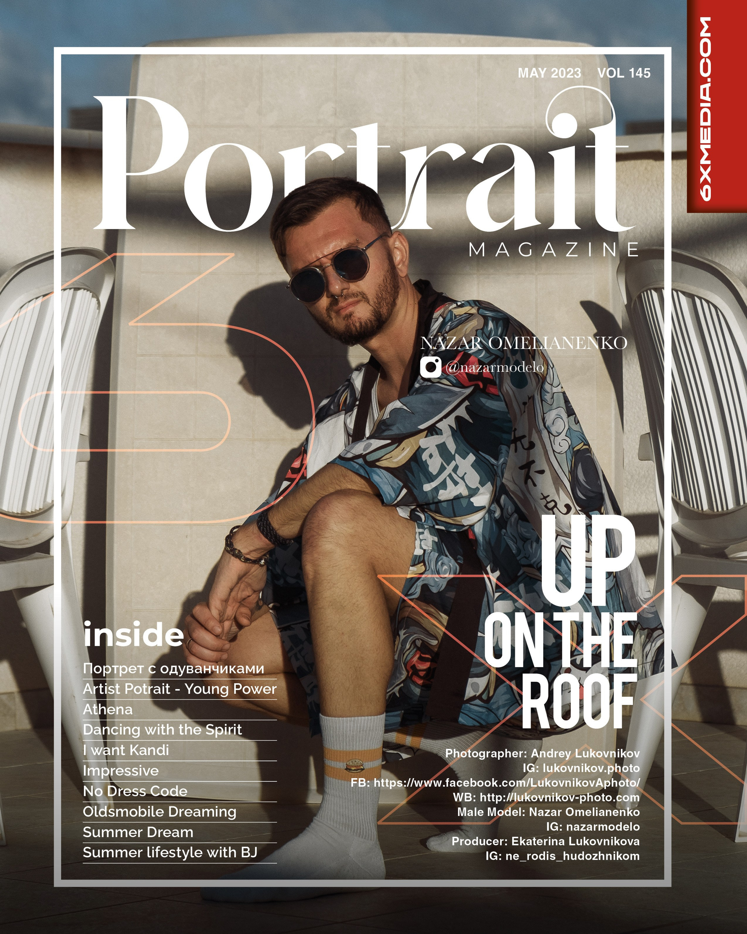 6X Portrait Magazine #145