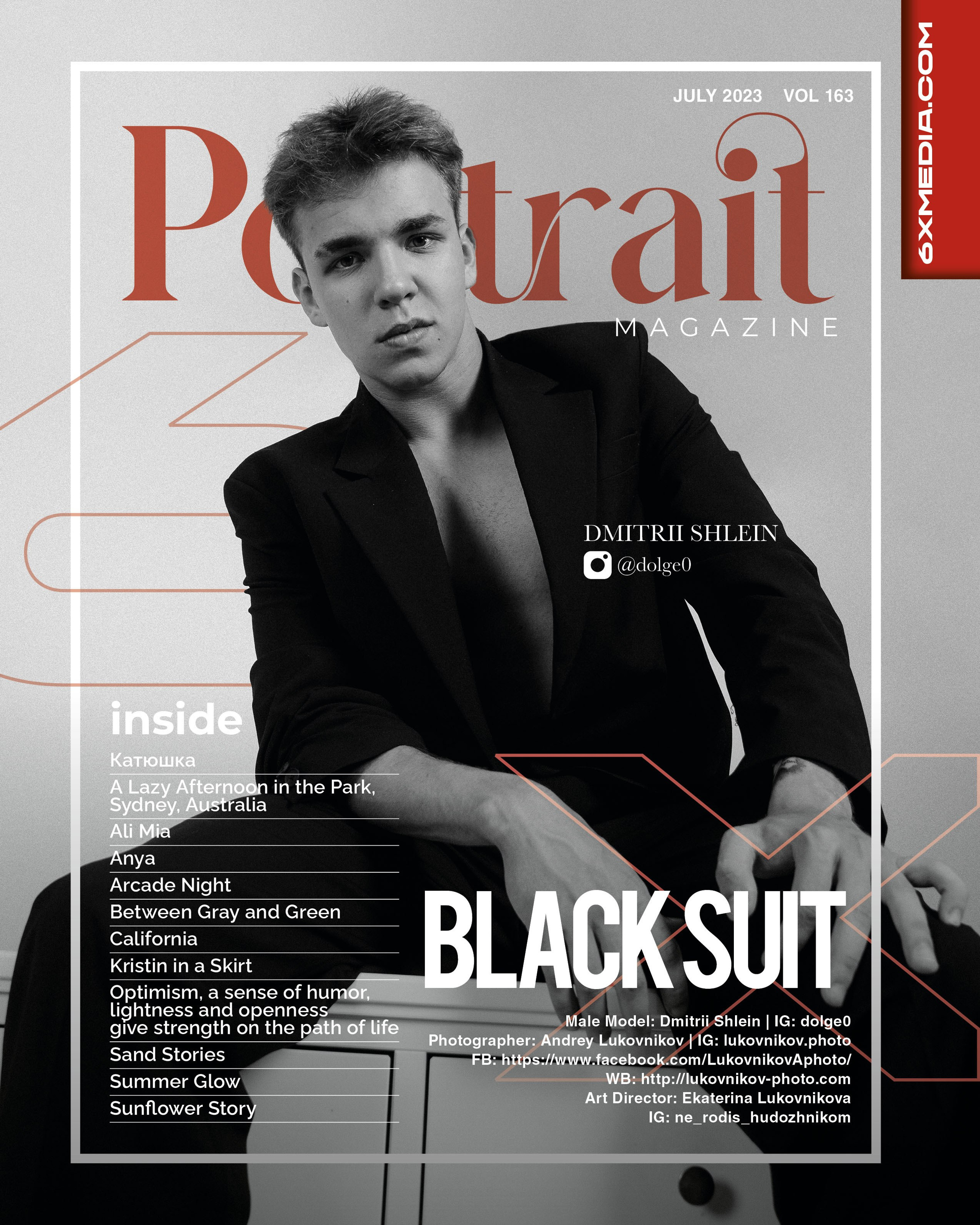 6X Portrait Magazine #163