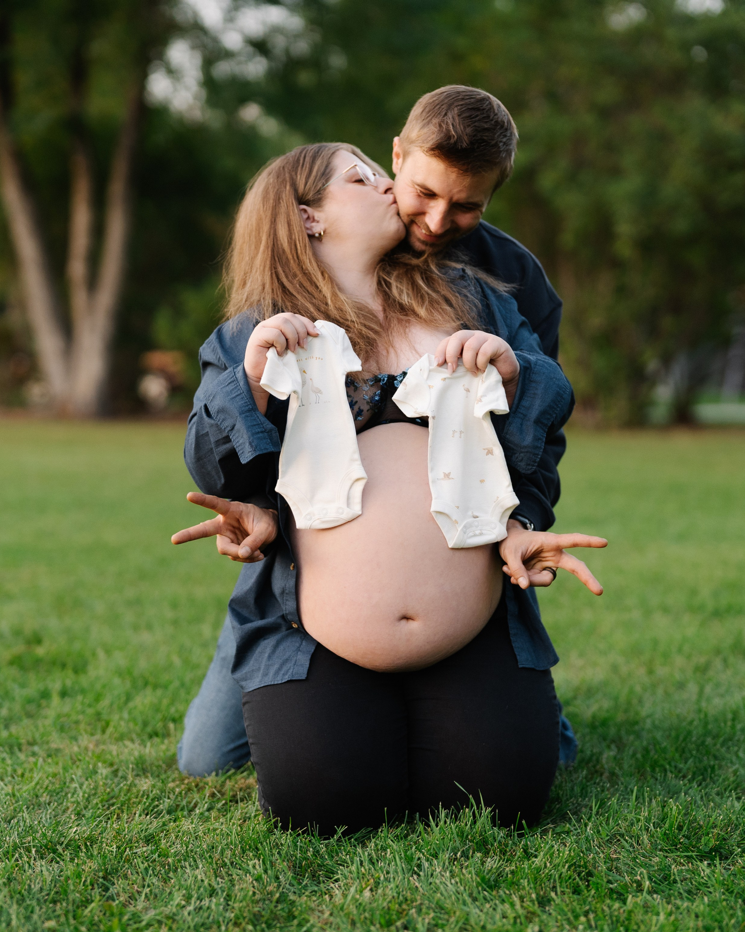 Maya and Arthur. Pragnancy & Love