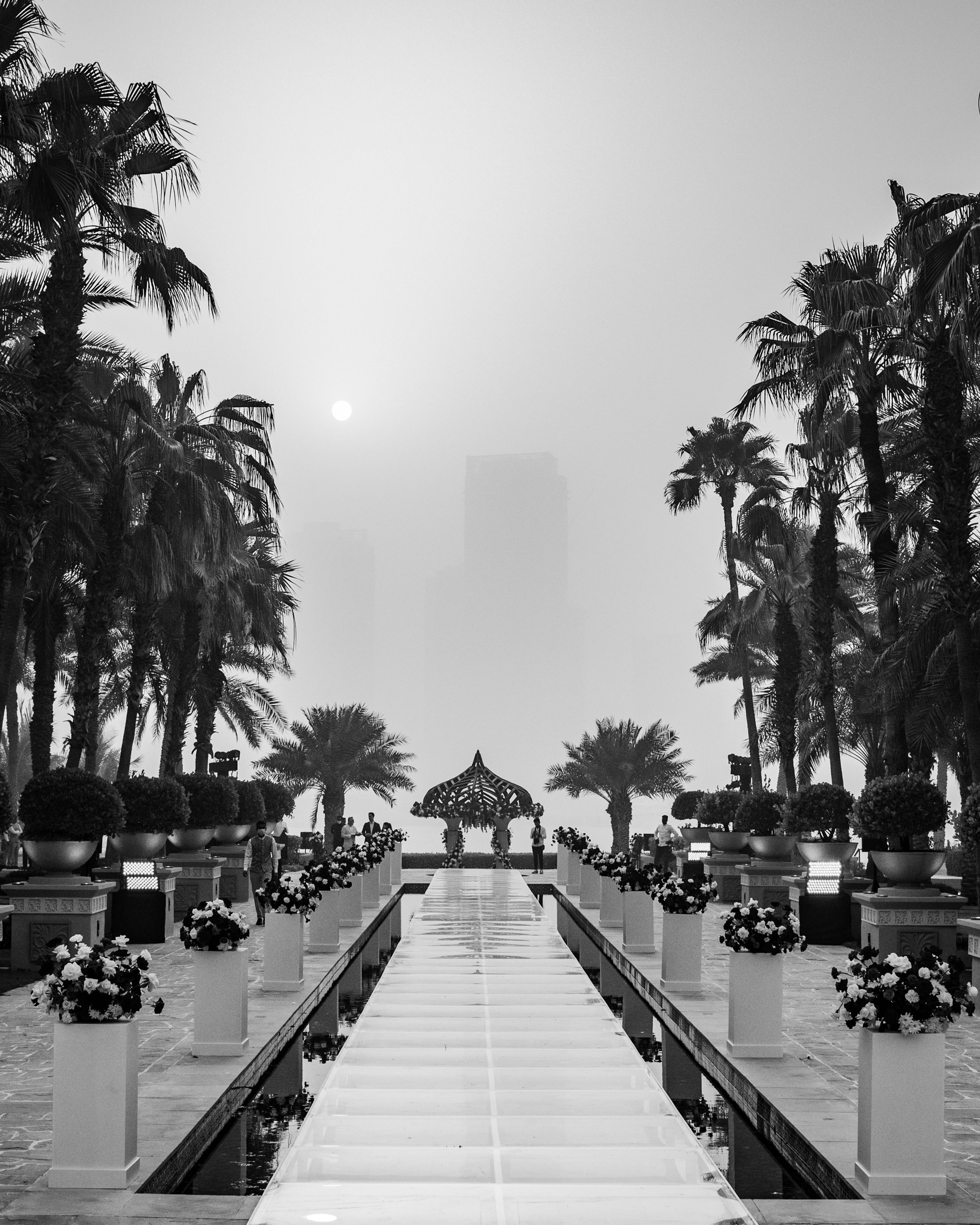 أحبك تحت الأفق”&nbsp;— Destination Wedding Dubai