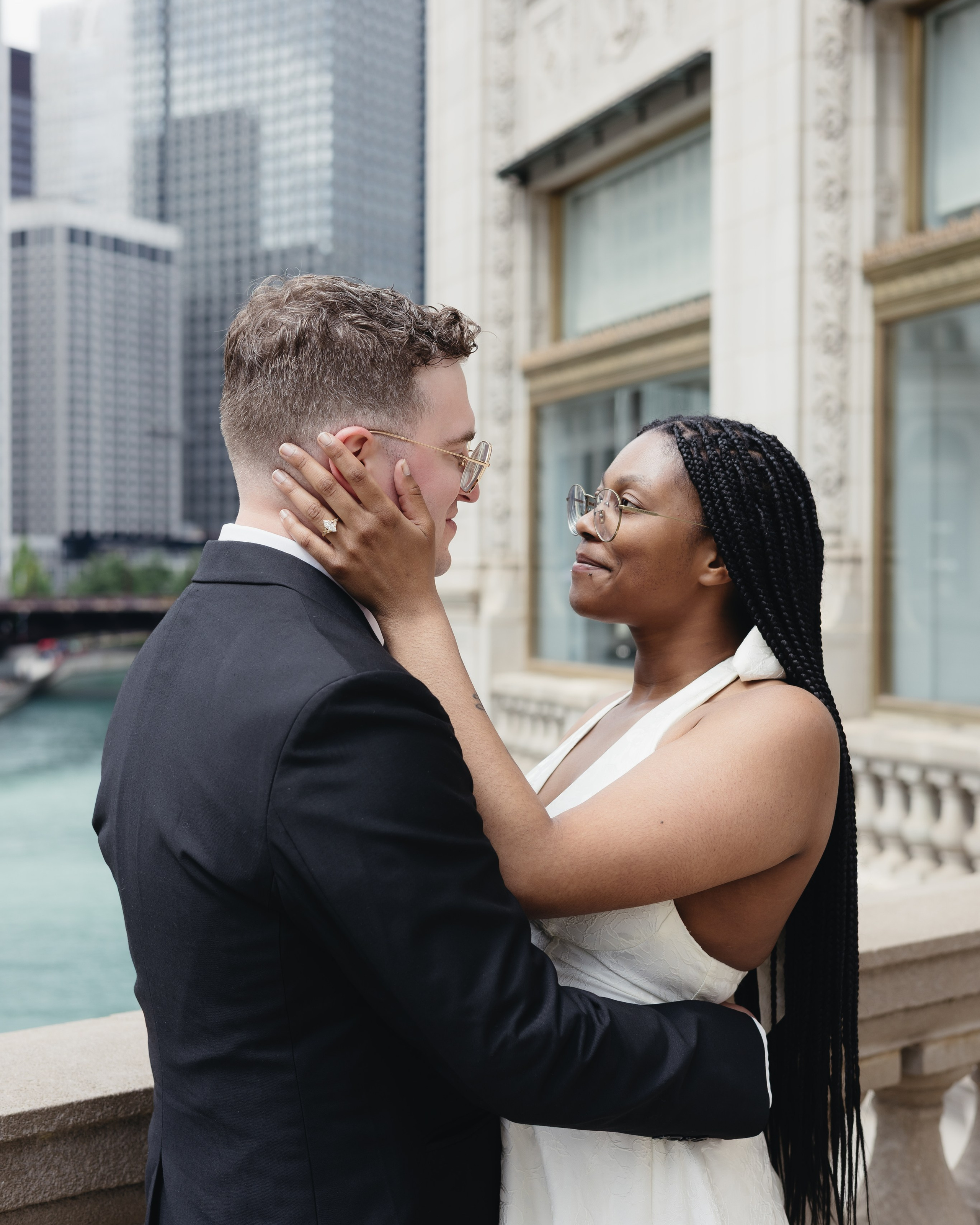 Chicago Courthouse Elopement | Jda & Rich