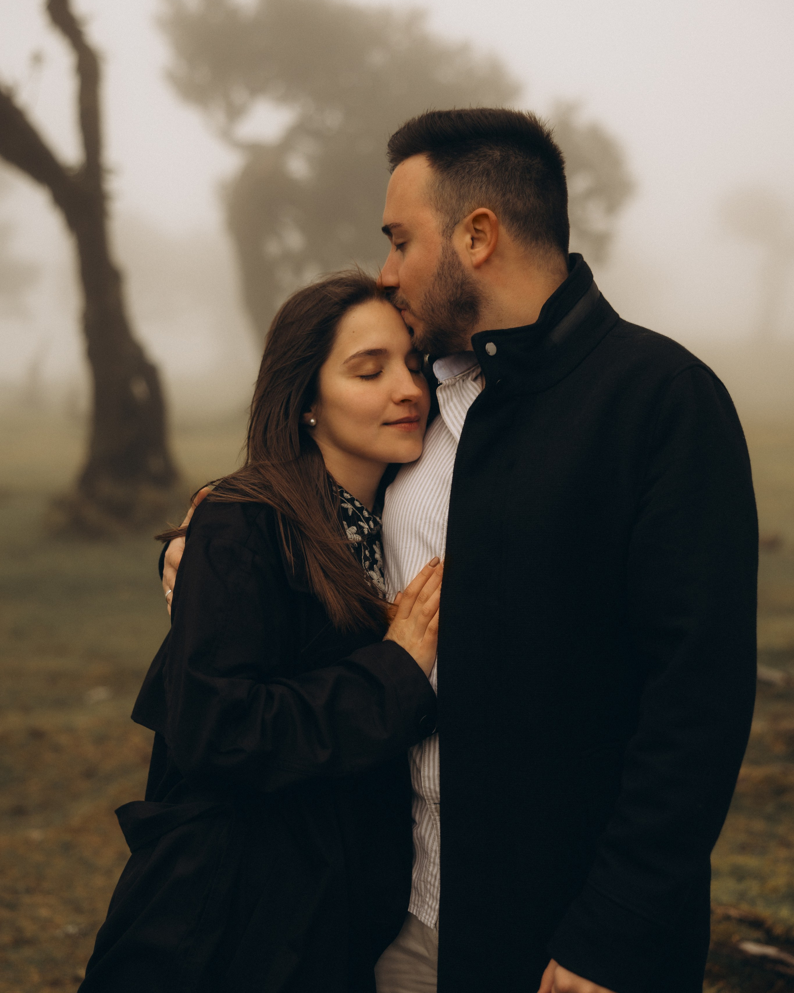 Couple photoshoot in Fanal Forest