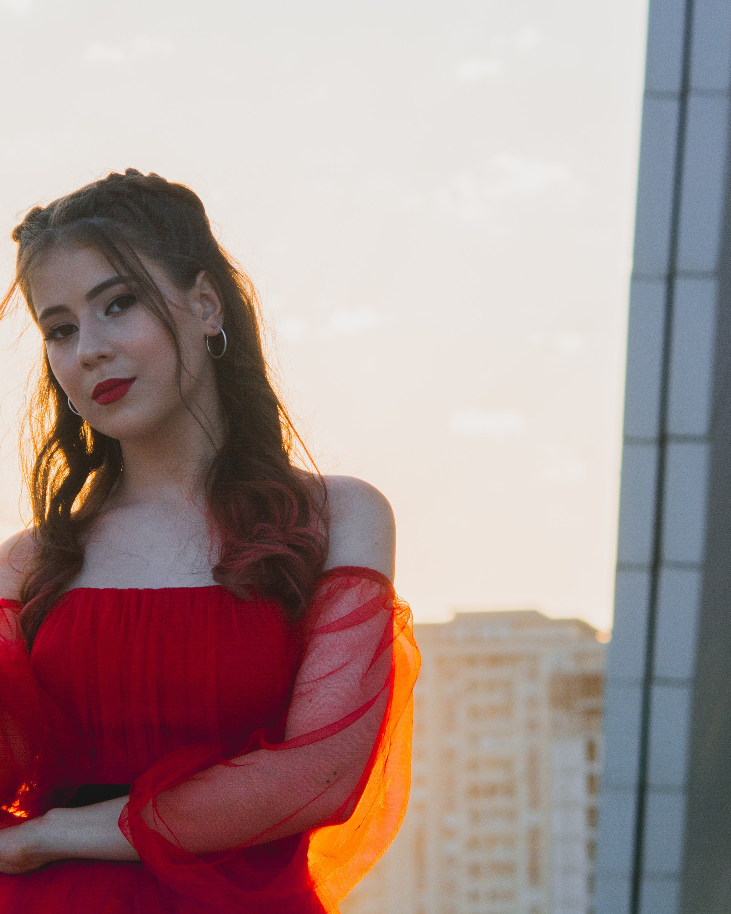 Amina məzun çəkilişi