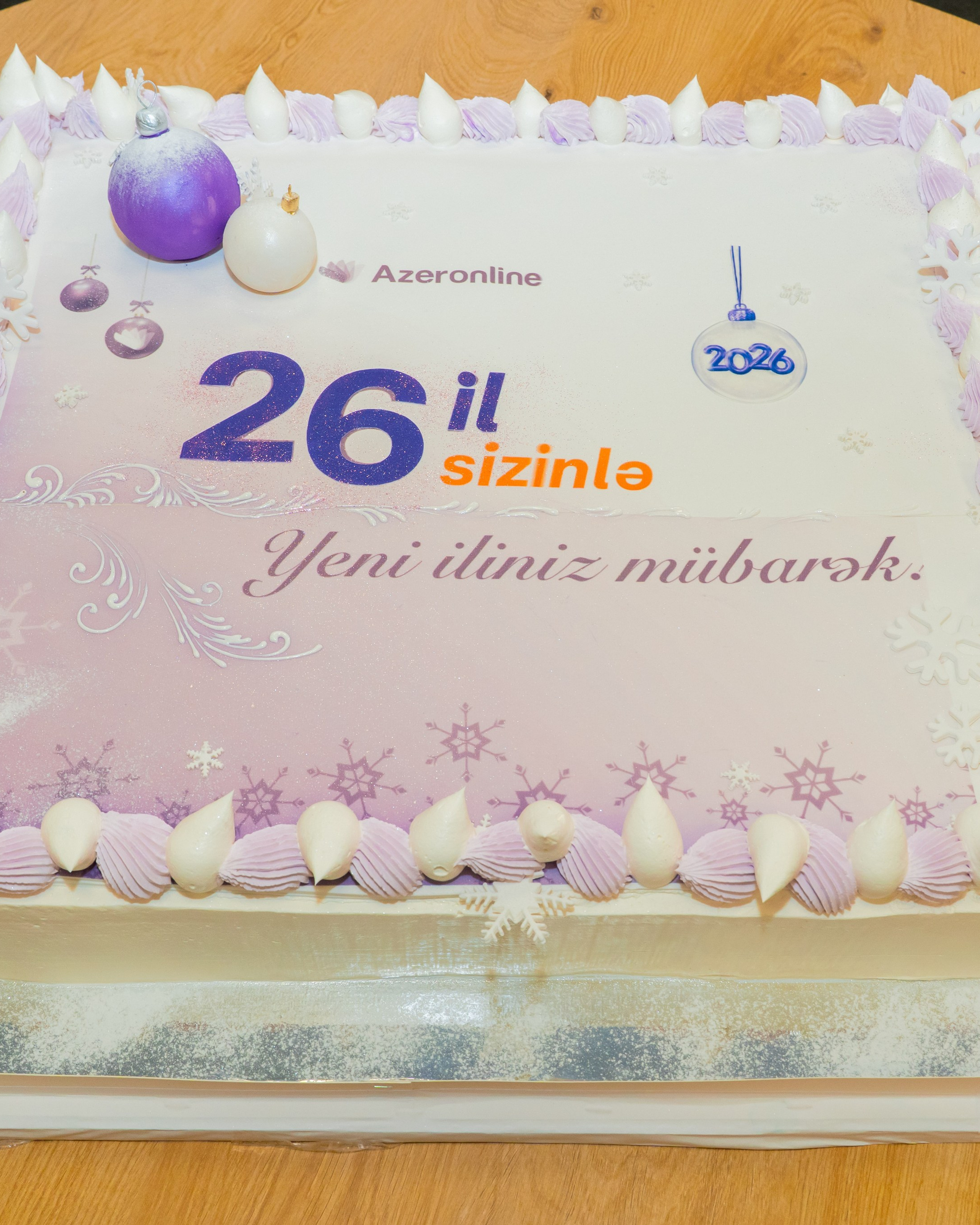 Azəronline şirkətinin yeni il korporativi