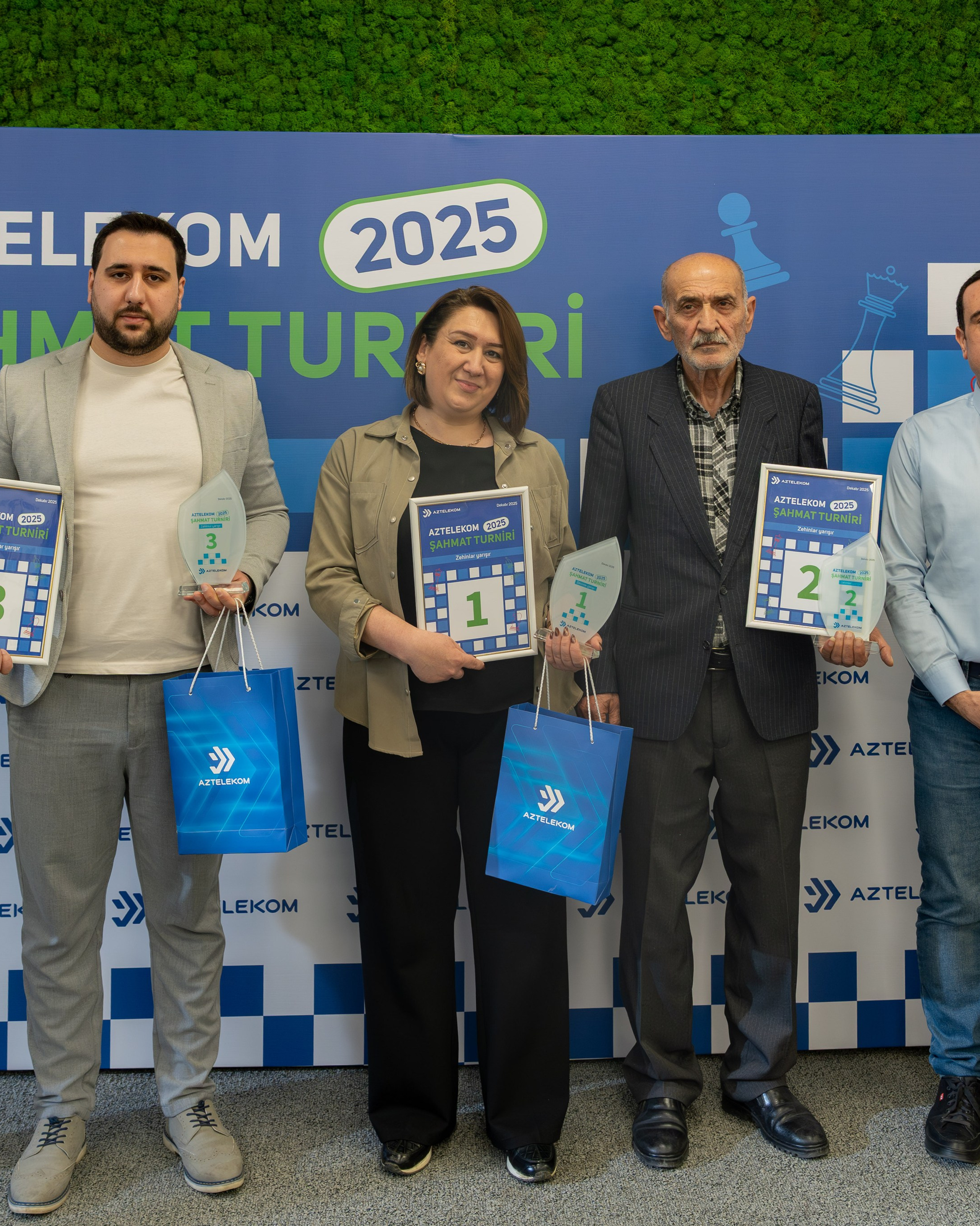 Aztelekom şirkətinin əməkdaşları arasında keçirilən şahmat turniri