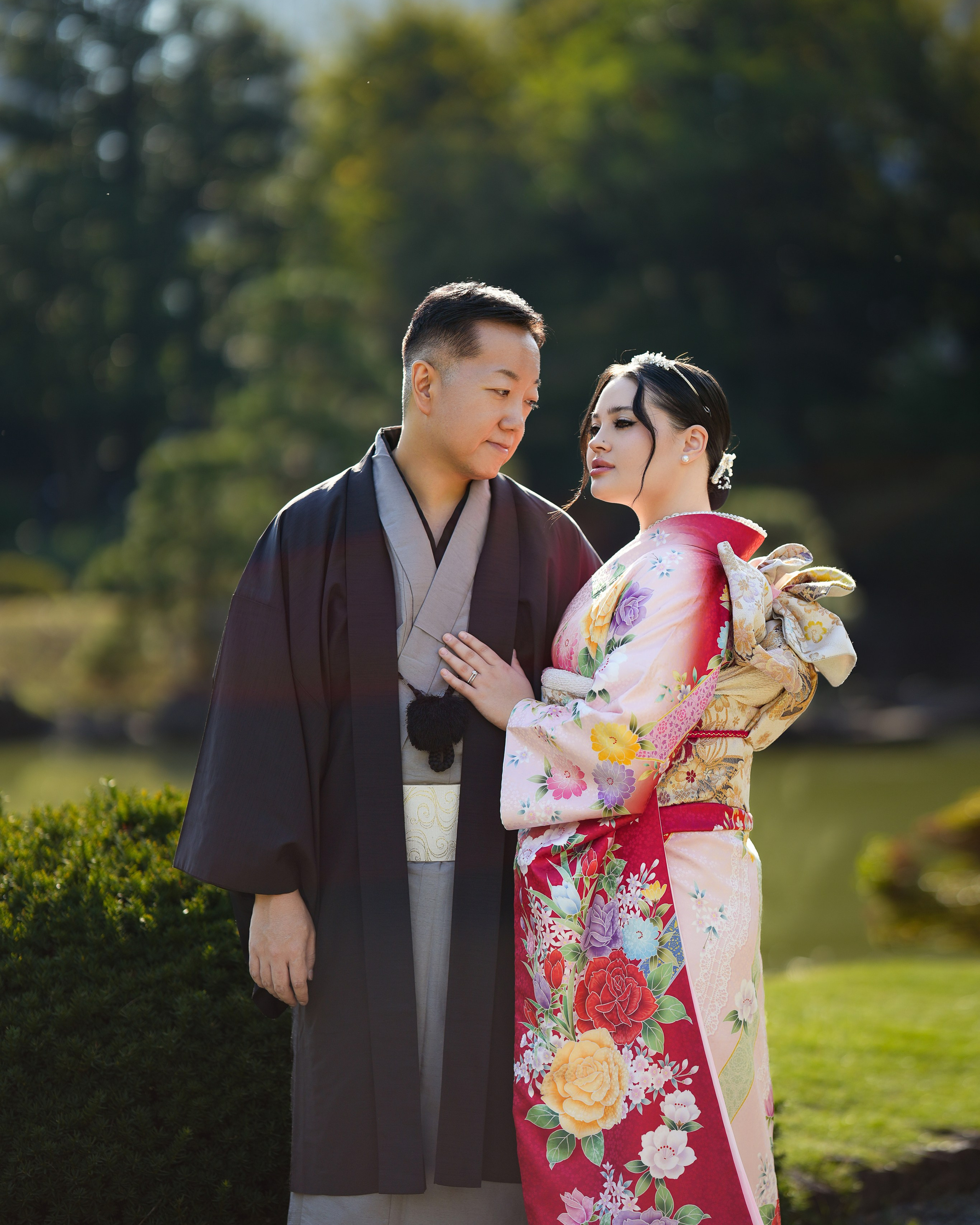 Съёмка в кимоно в Токио