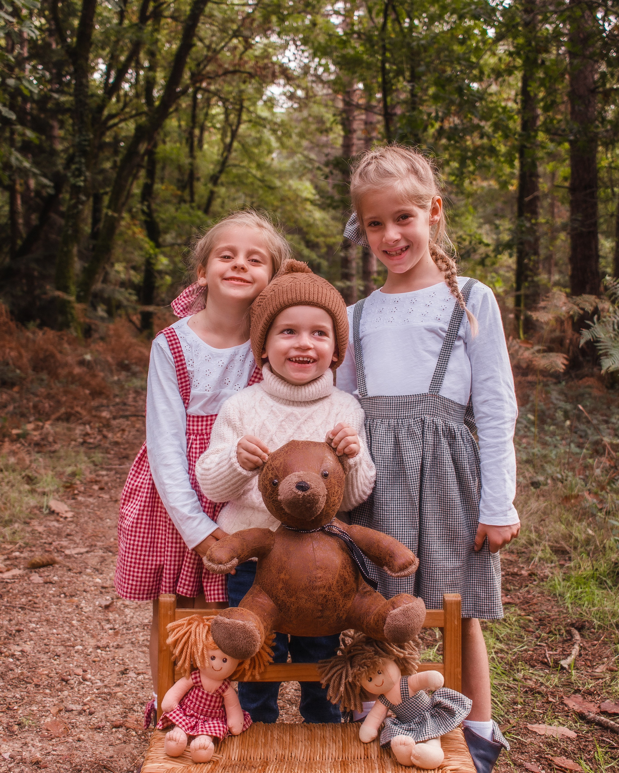 La famille Bouchard -Chausson en automne