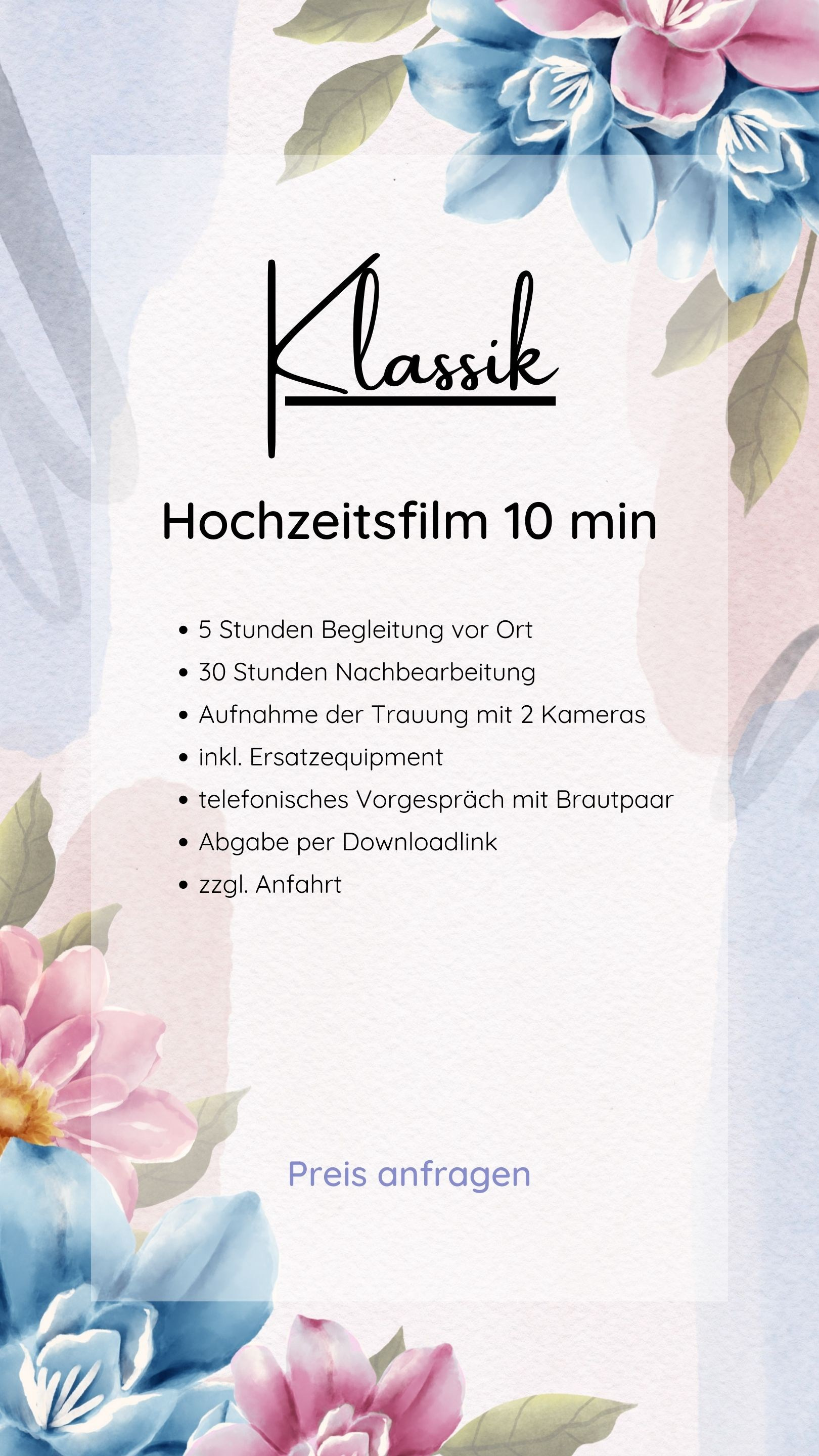 Hochzeitsfotograf, Hochzeitsvideo Kosten und Preise. Hochzeitsvideo, Hochzeitsfilm, Hochzeitsvideograf Berlin