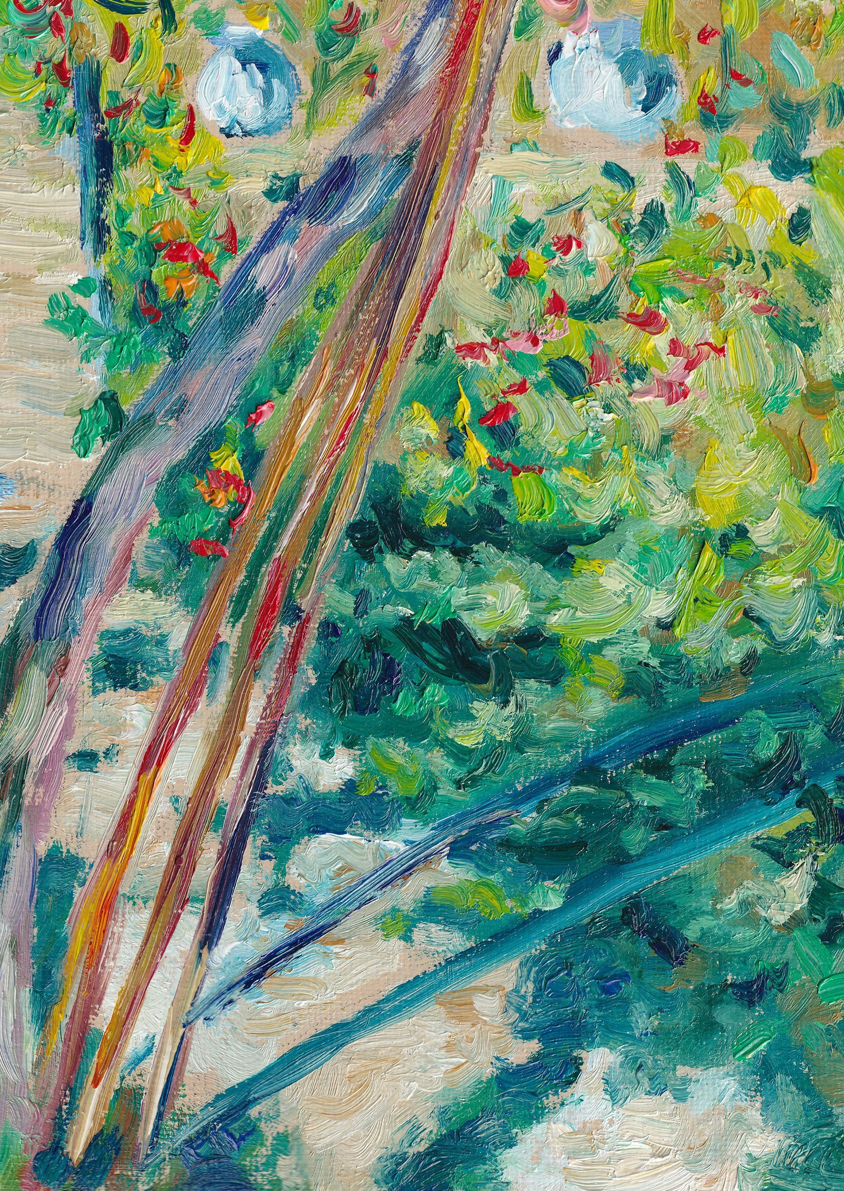 « Garden at Vétheuil » by Claude Monet. Evgeniia Bychina, artiste-peintre
