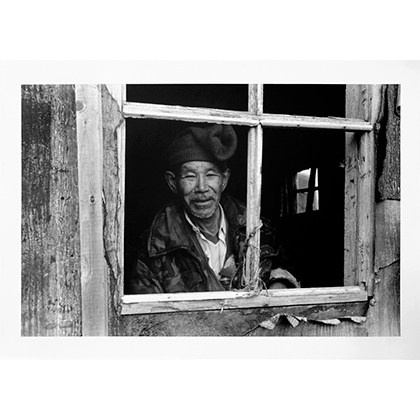 © Миша Масленников / Дедушка Оноль в своей хибаре