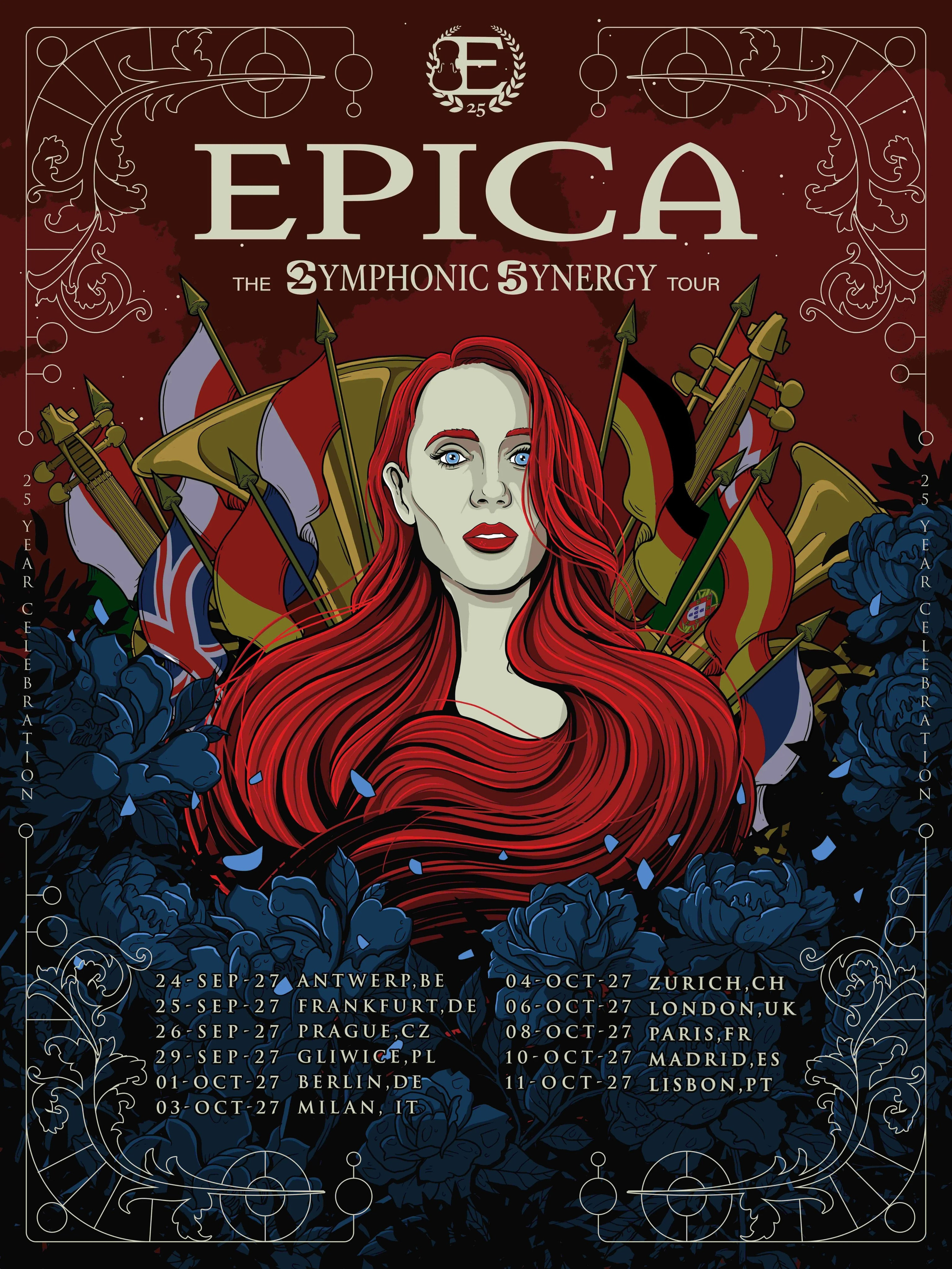 Epica to Bring The Symphonic Synergy Tour 2027 to Madrid | FOTKAI
