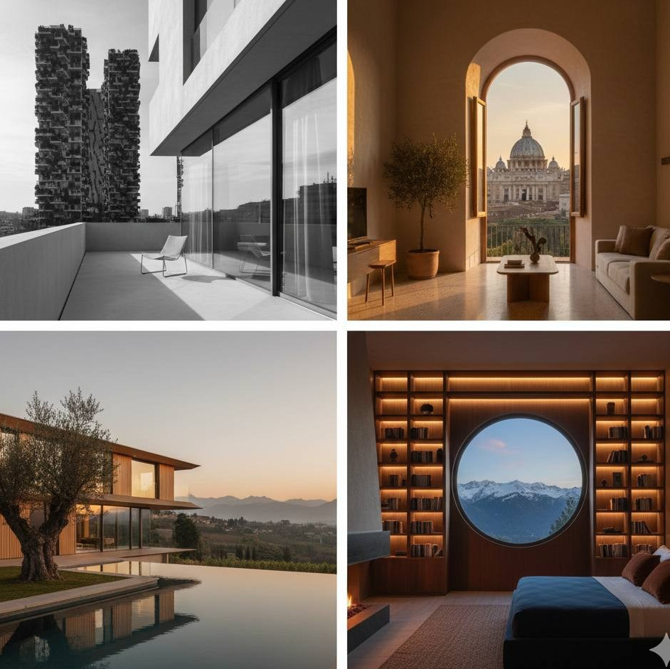 SERVIZO FOTOGRAFICO CON IA PER AGENZIA IMMOBILIARE IN TOSCANA