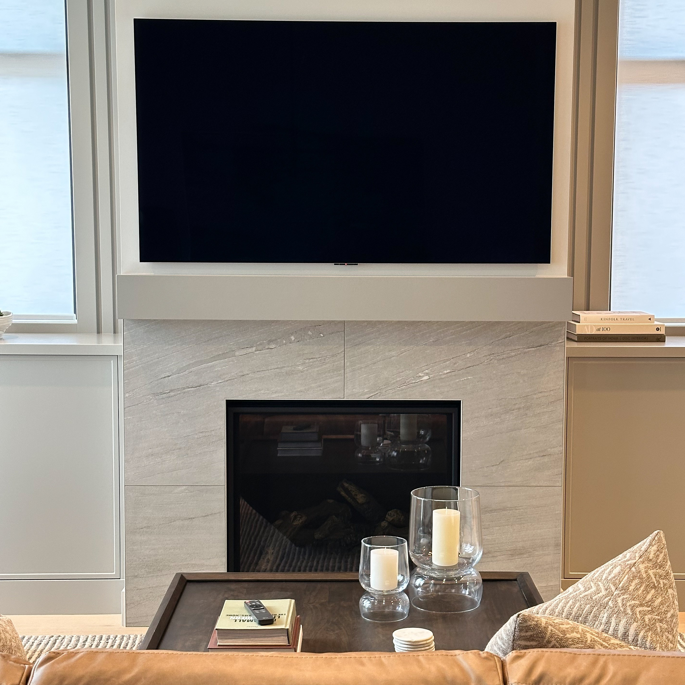 Fireplace intallation