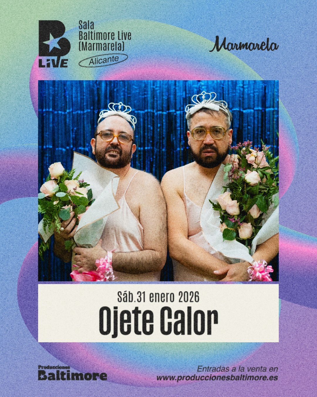 Ojete Calor en vivo en Alicante 2026 – subnopop, electropop y humor absurdo en directo | FOTKAI